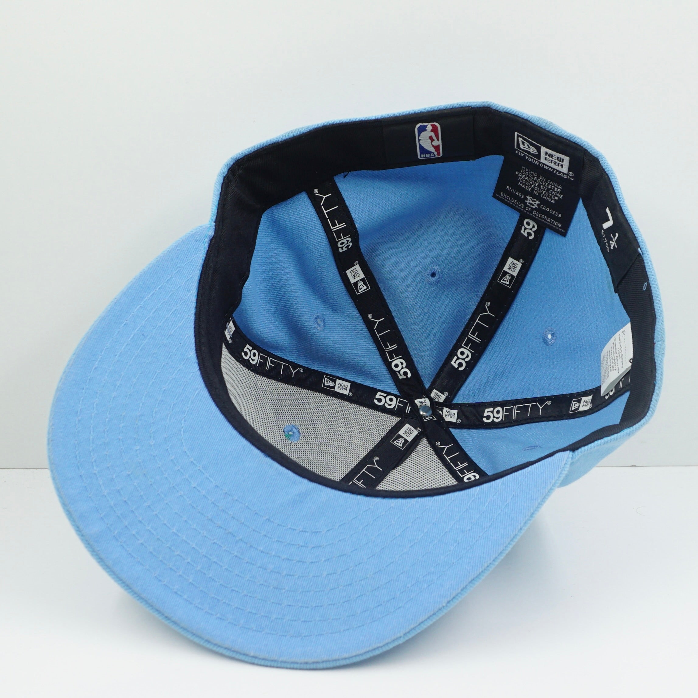 New Era Memphis Grizzlies Light Blue Fitted Cap