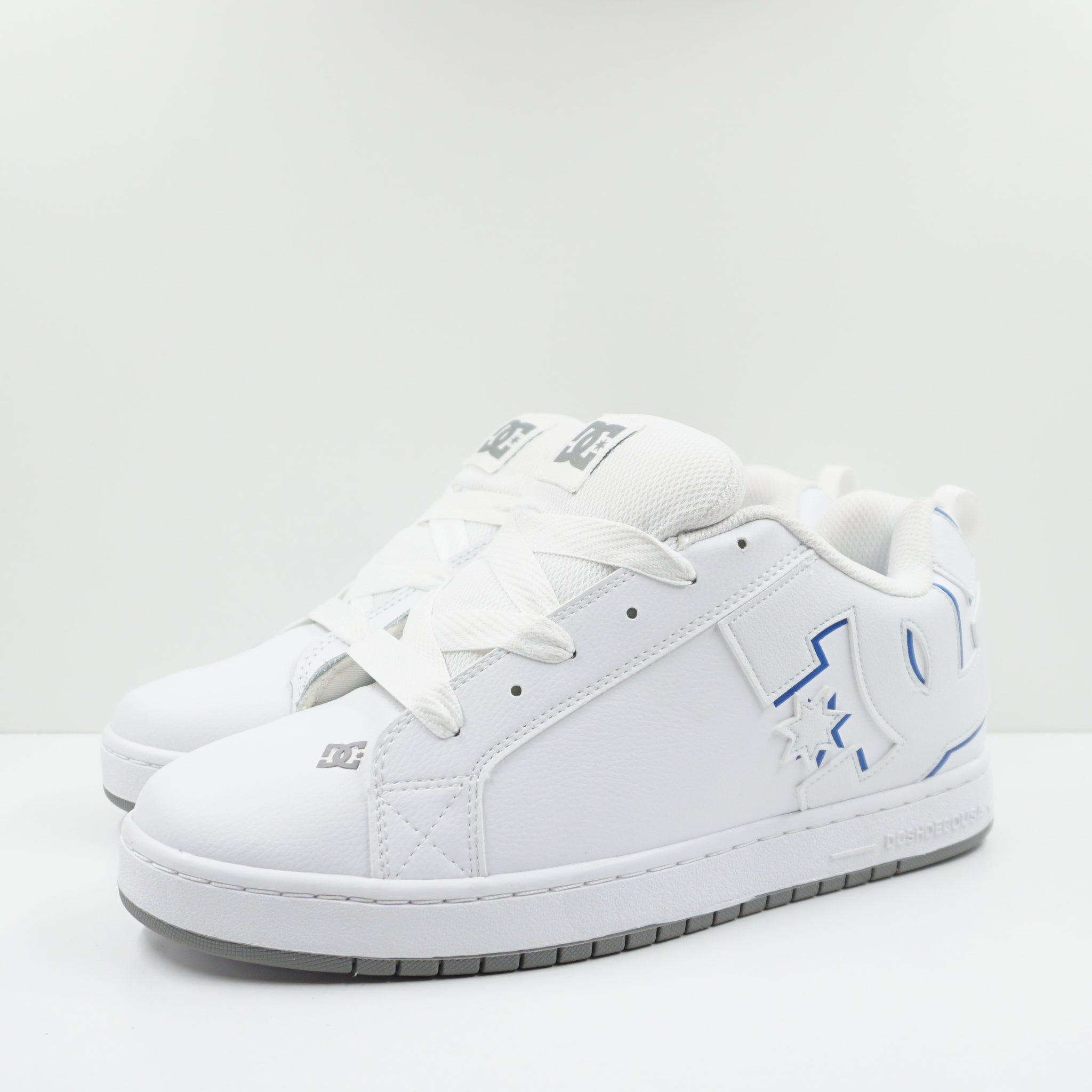 DC Classic Court Graffik White Blue