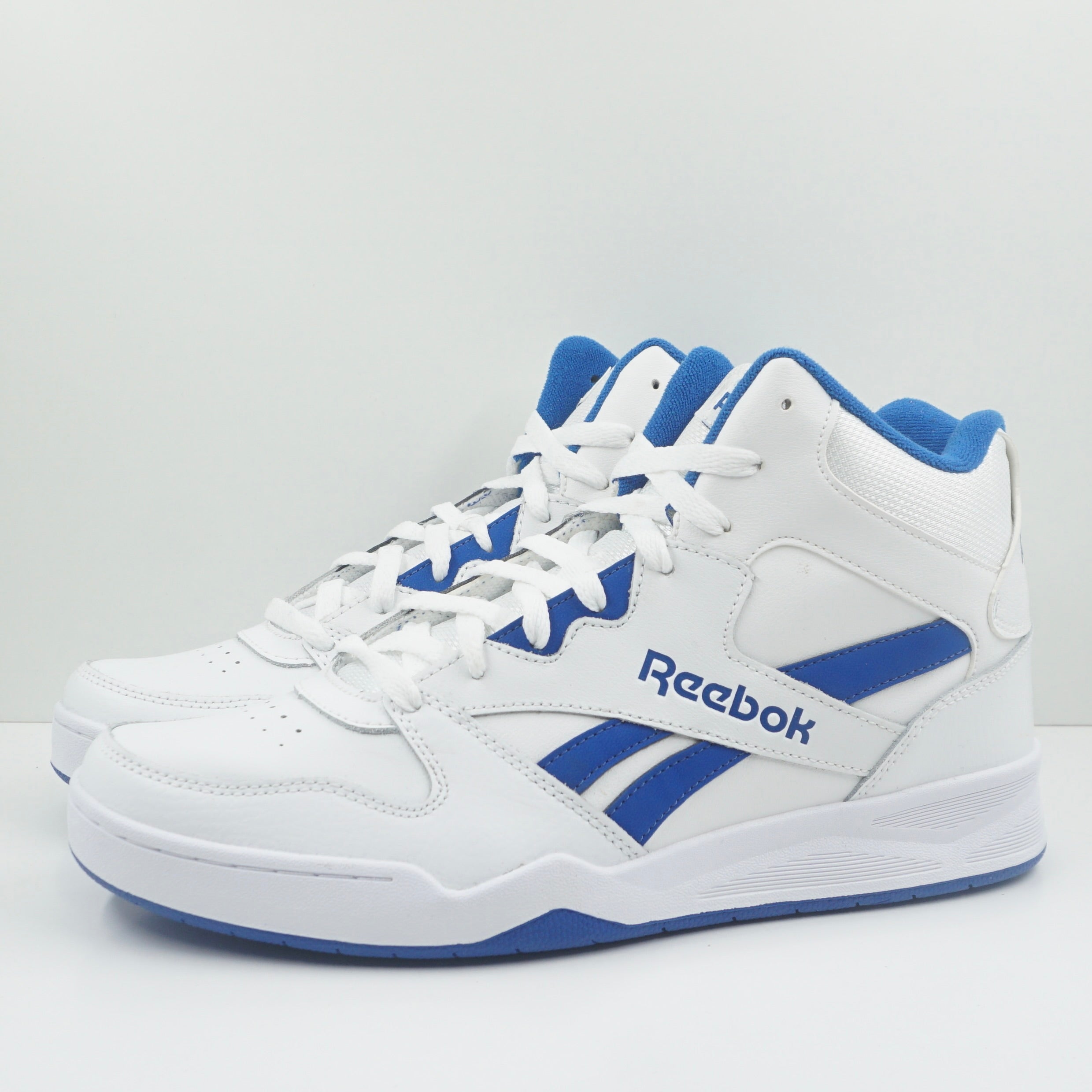 Reebok Royal BB4500 Hi Strap Cold White Vector Blue