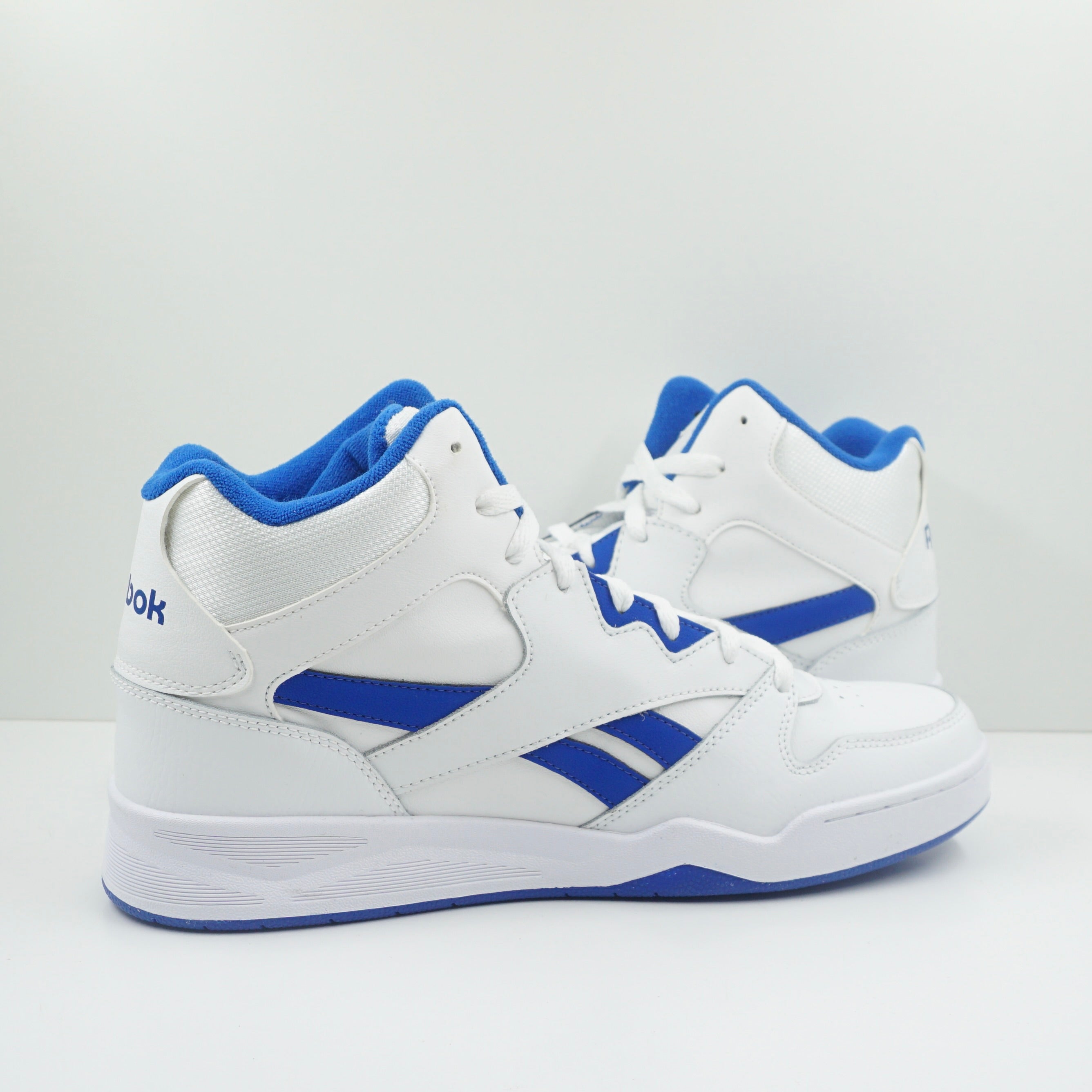 Reebok Royal BB4500 Hi Strap Cold White Vector Blue