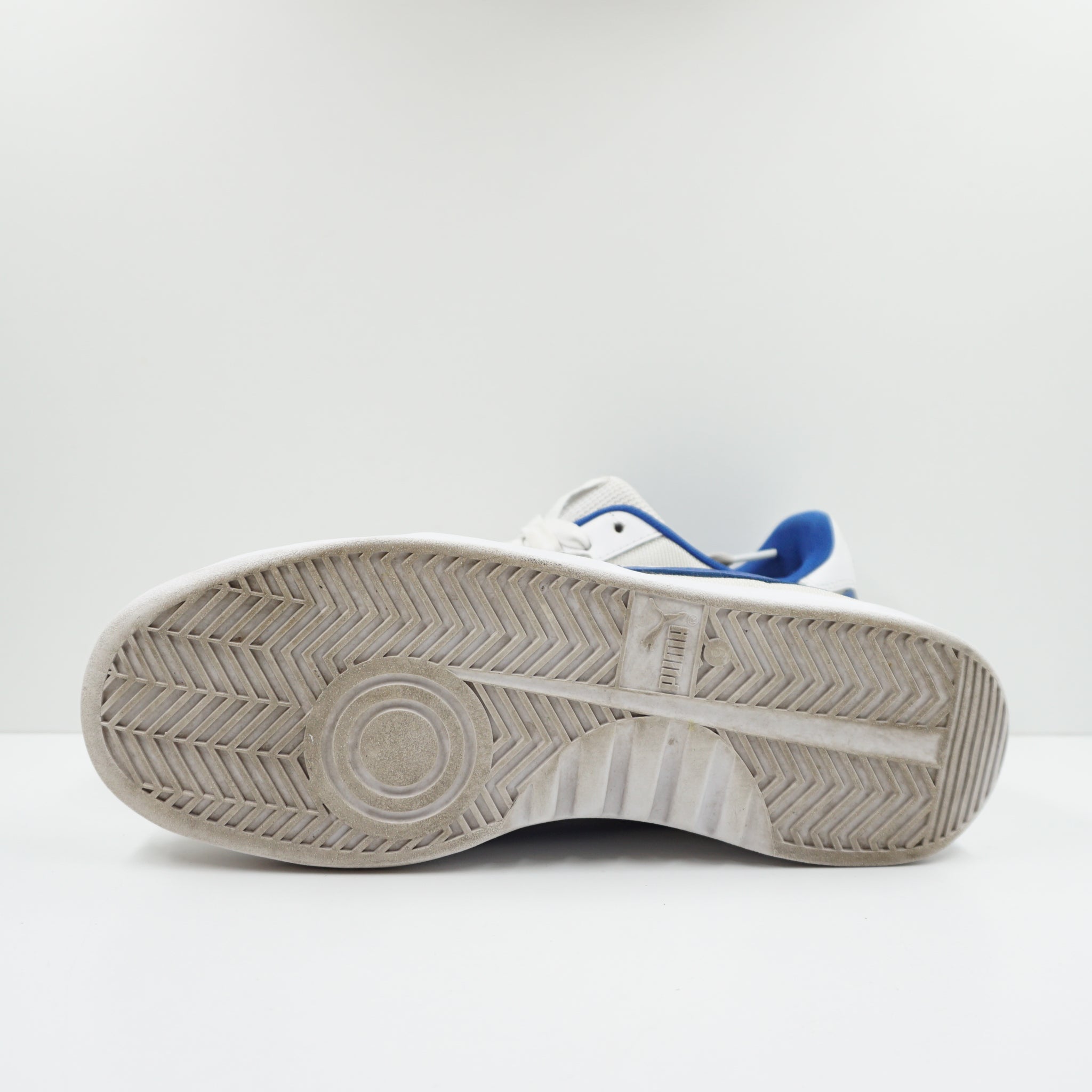 Puma California White Blue