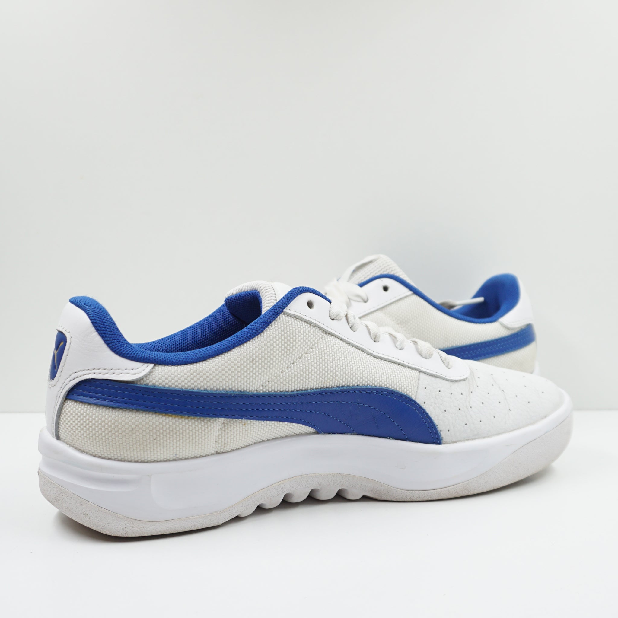 Puma California White Blue