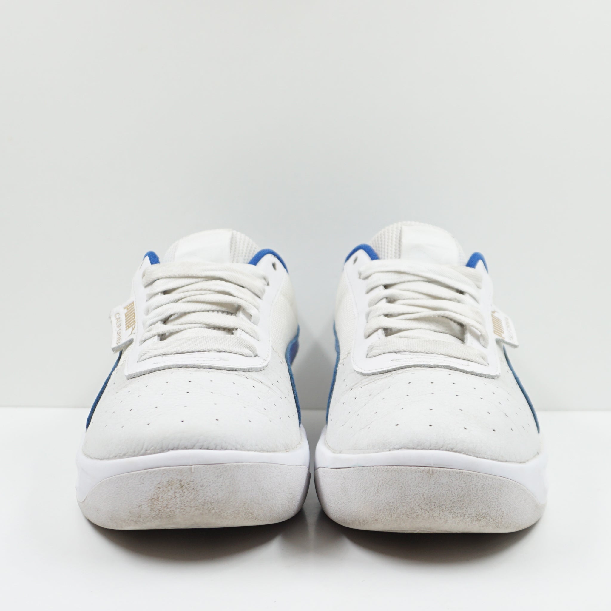 Puma California White Blue