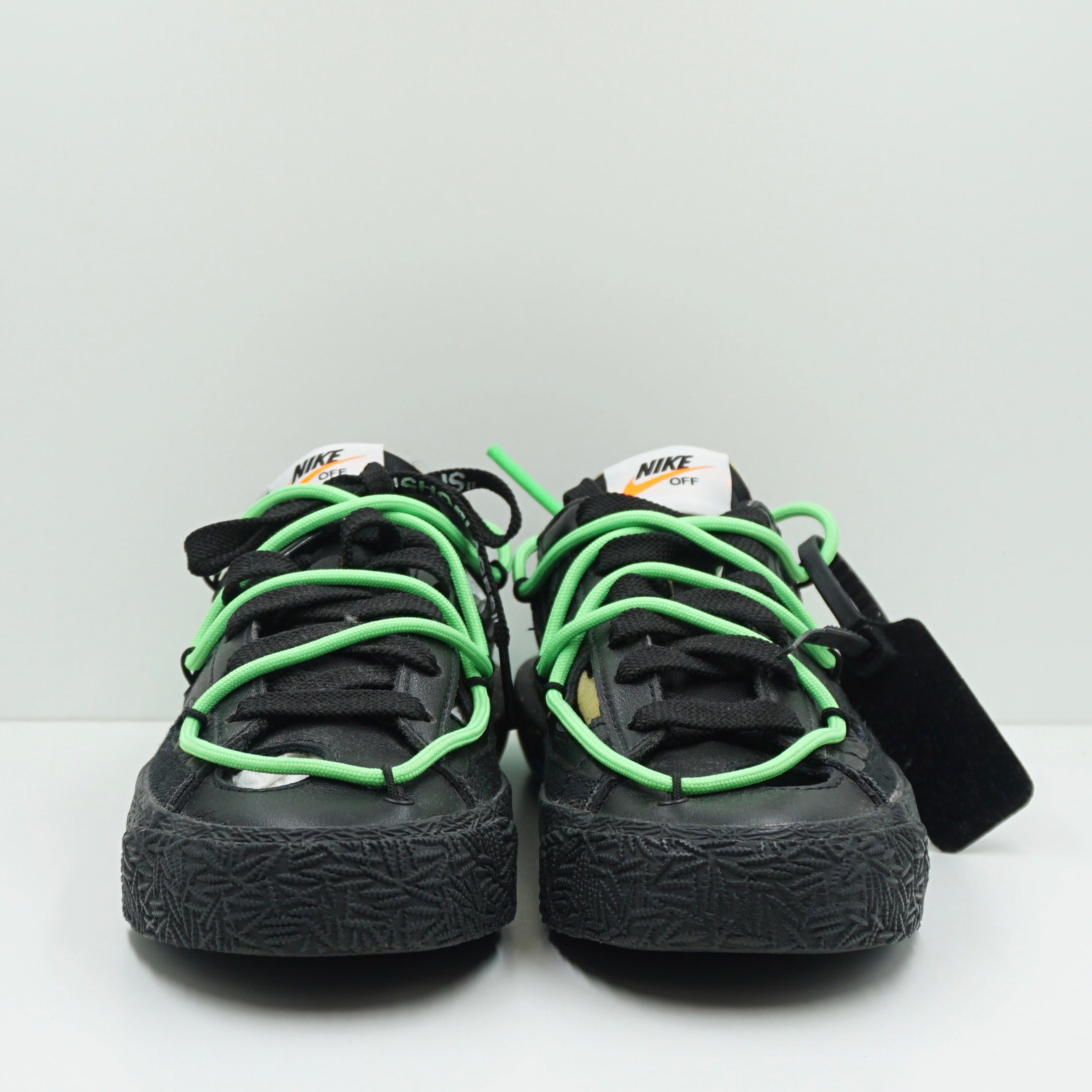 Nike Blazer Low Off-White Black Electro Green