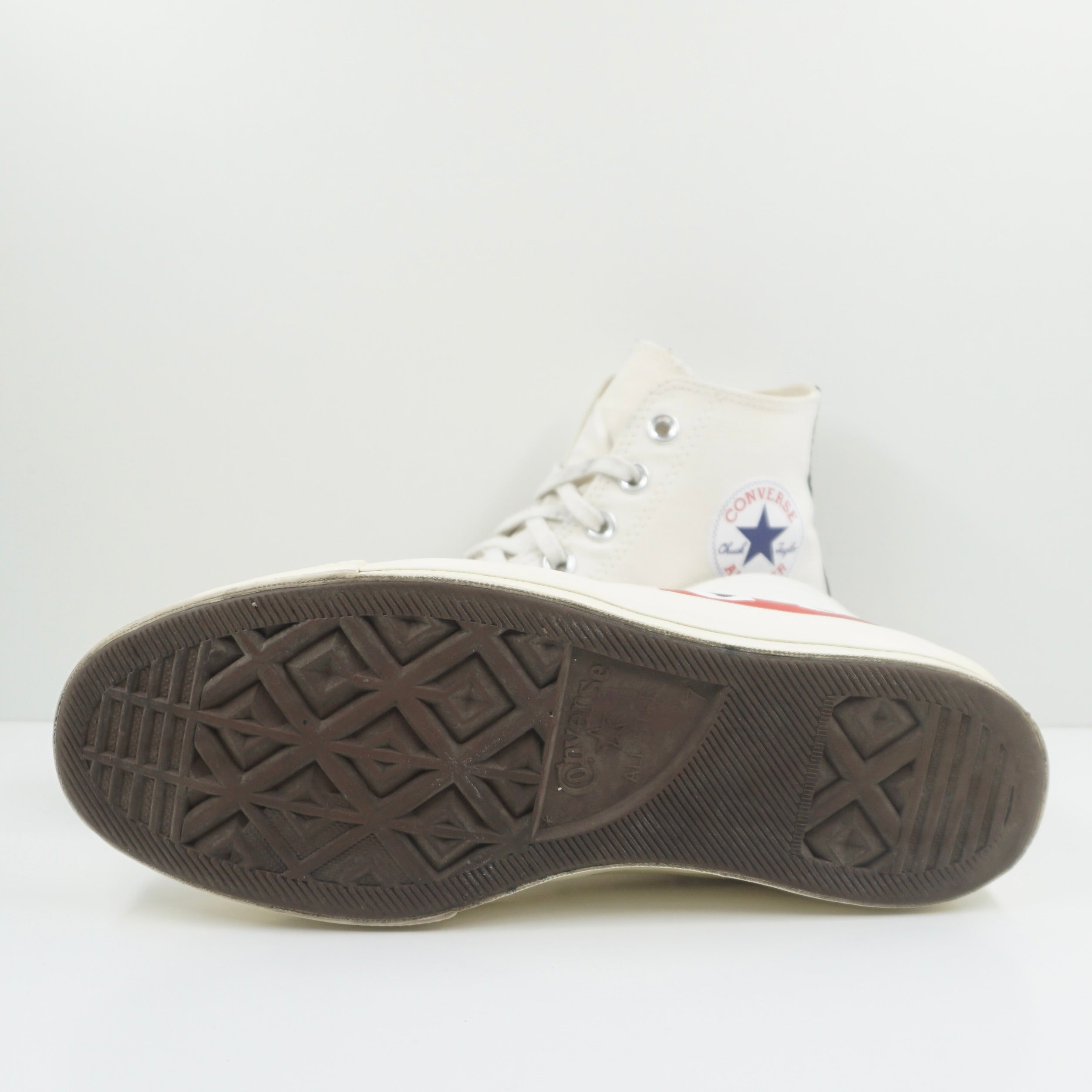 Converse Chuck Taylor All Star Hi Comme Des Garçons White