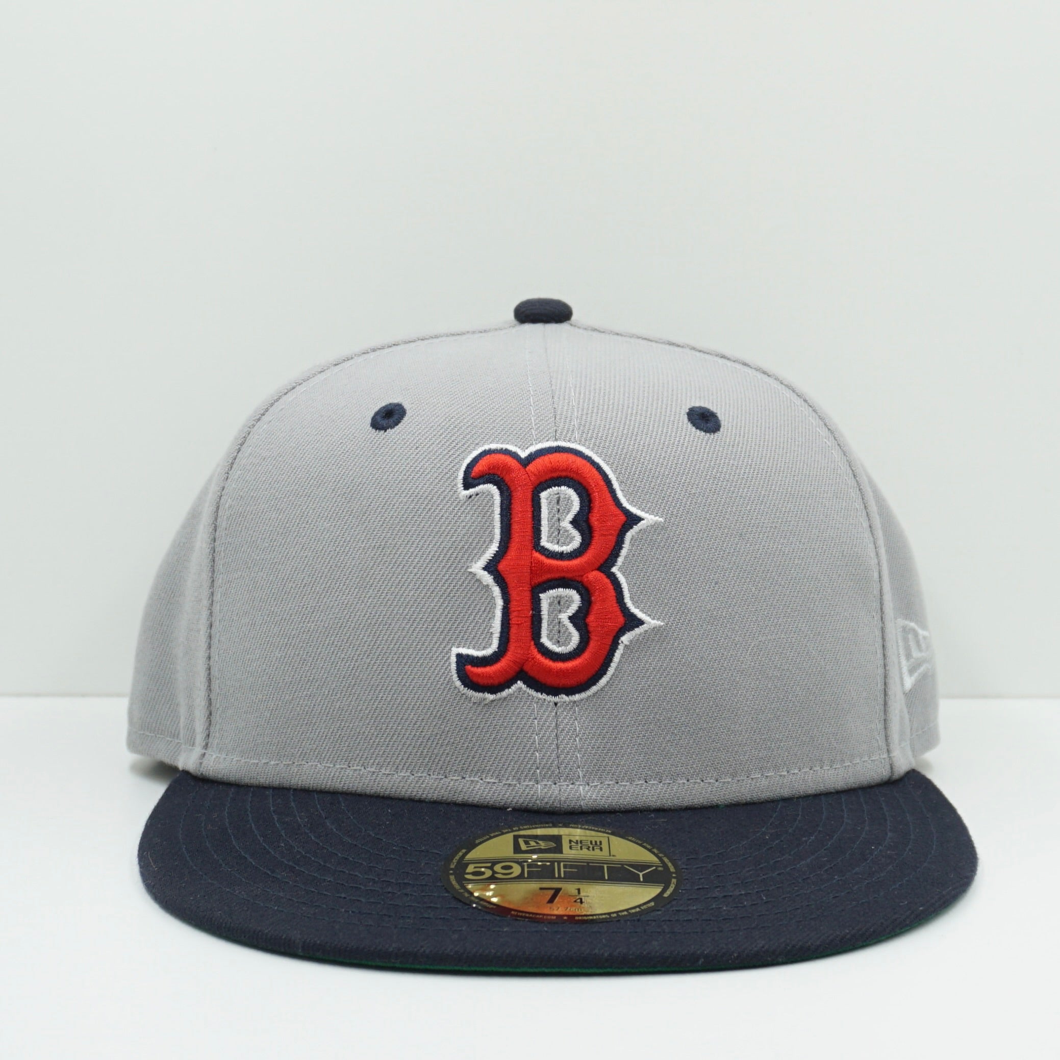 New Era Retro City 17184 Boston Red Sox Grey Fitted Cap