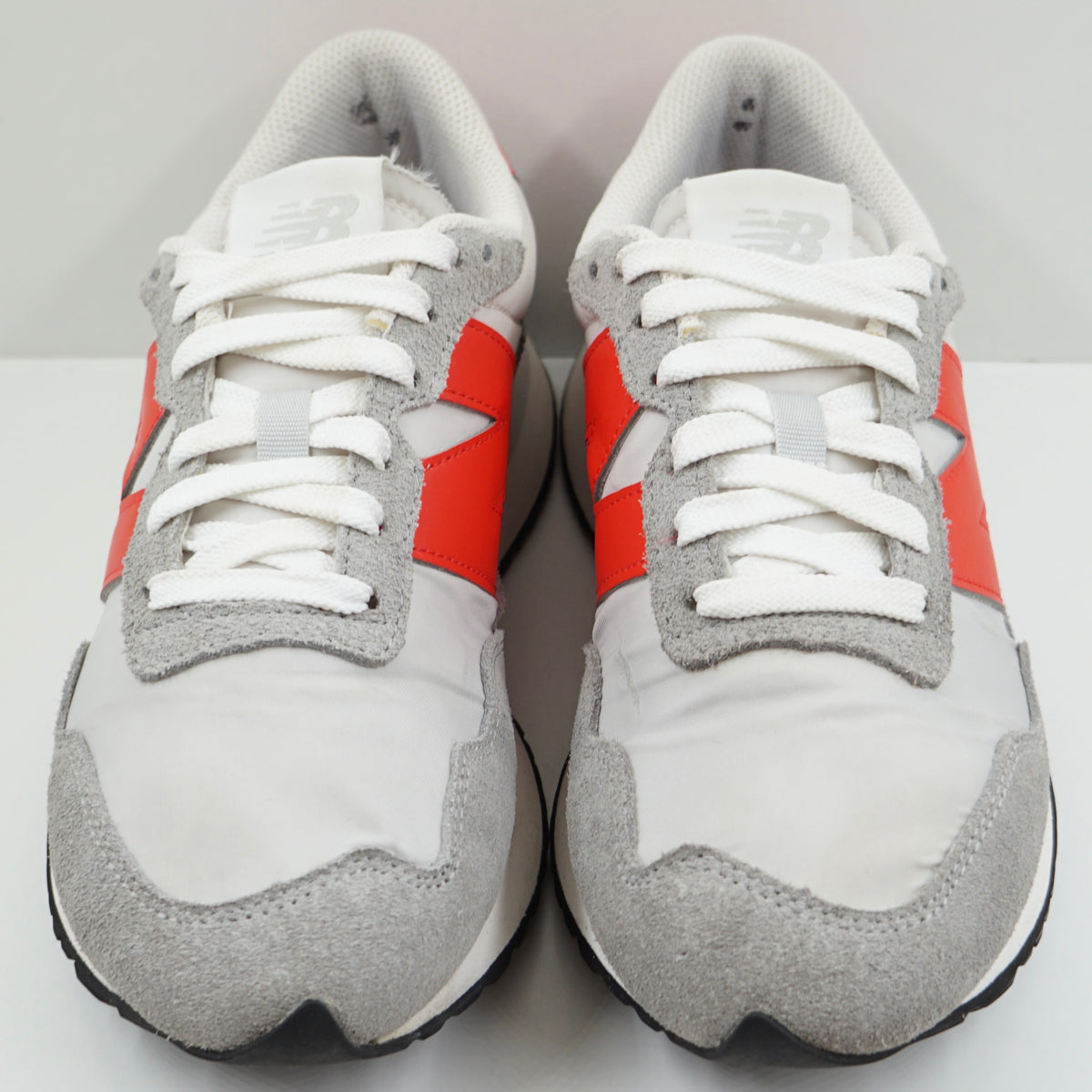 New Balance 237 Concrete Grey Matter True Red