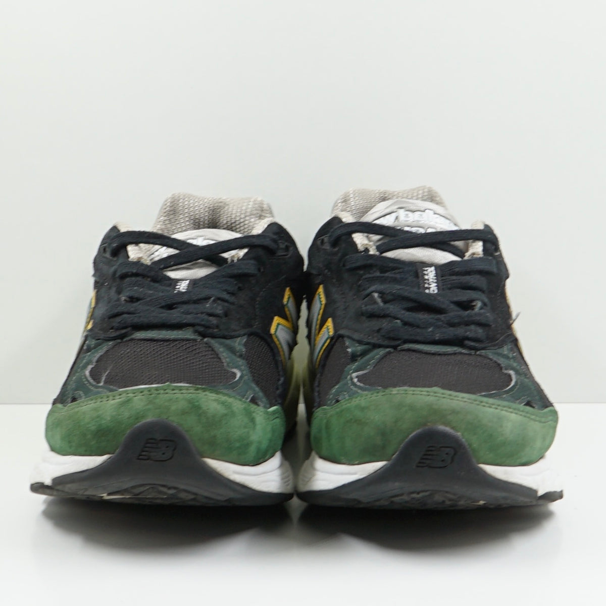 New Balance 990v3 MiUSA Black Green Yellow