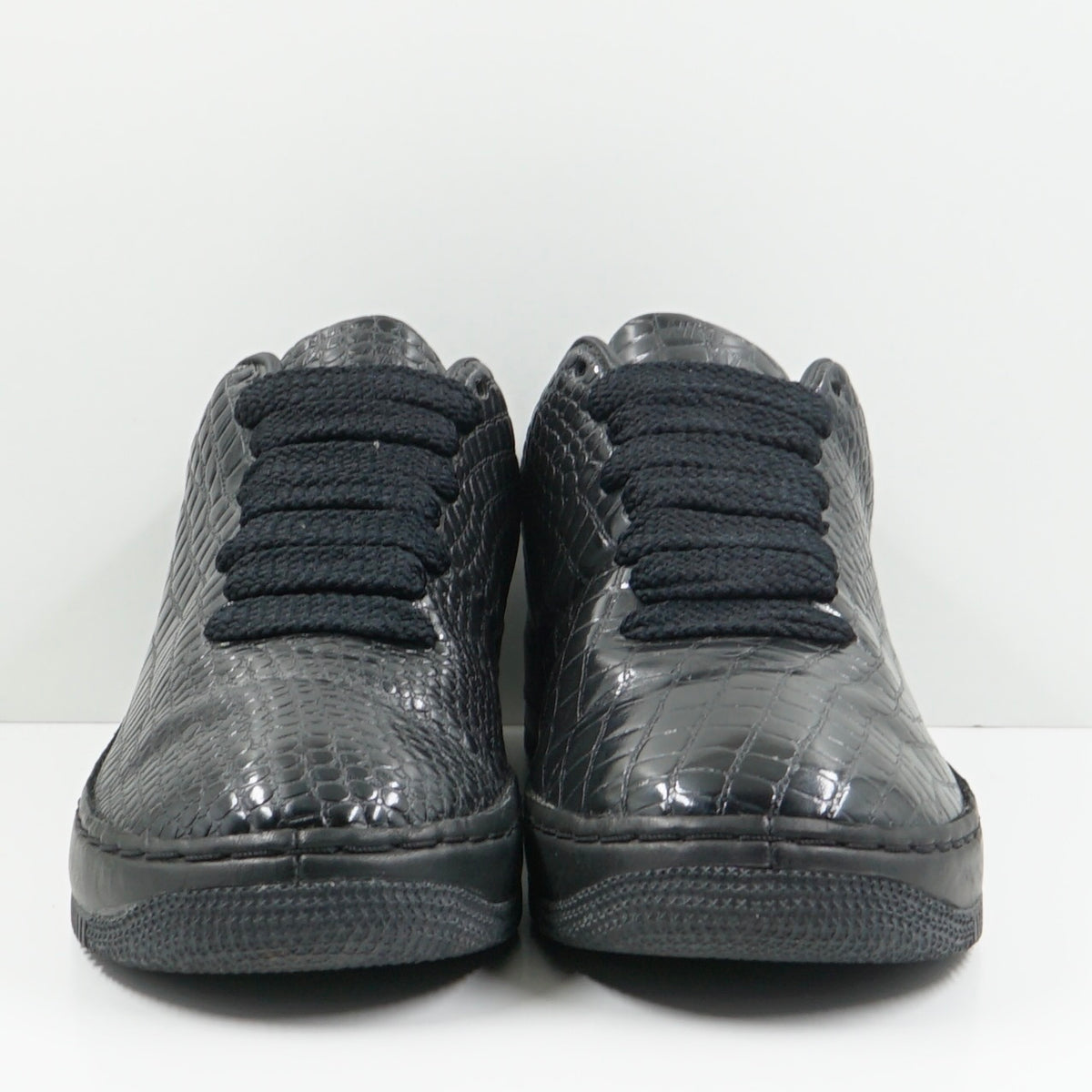 Nike Air Force 1 Low Supreme Black Croc