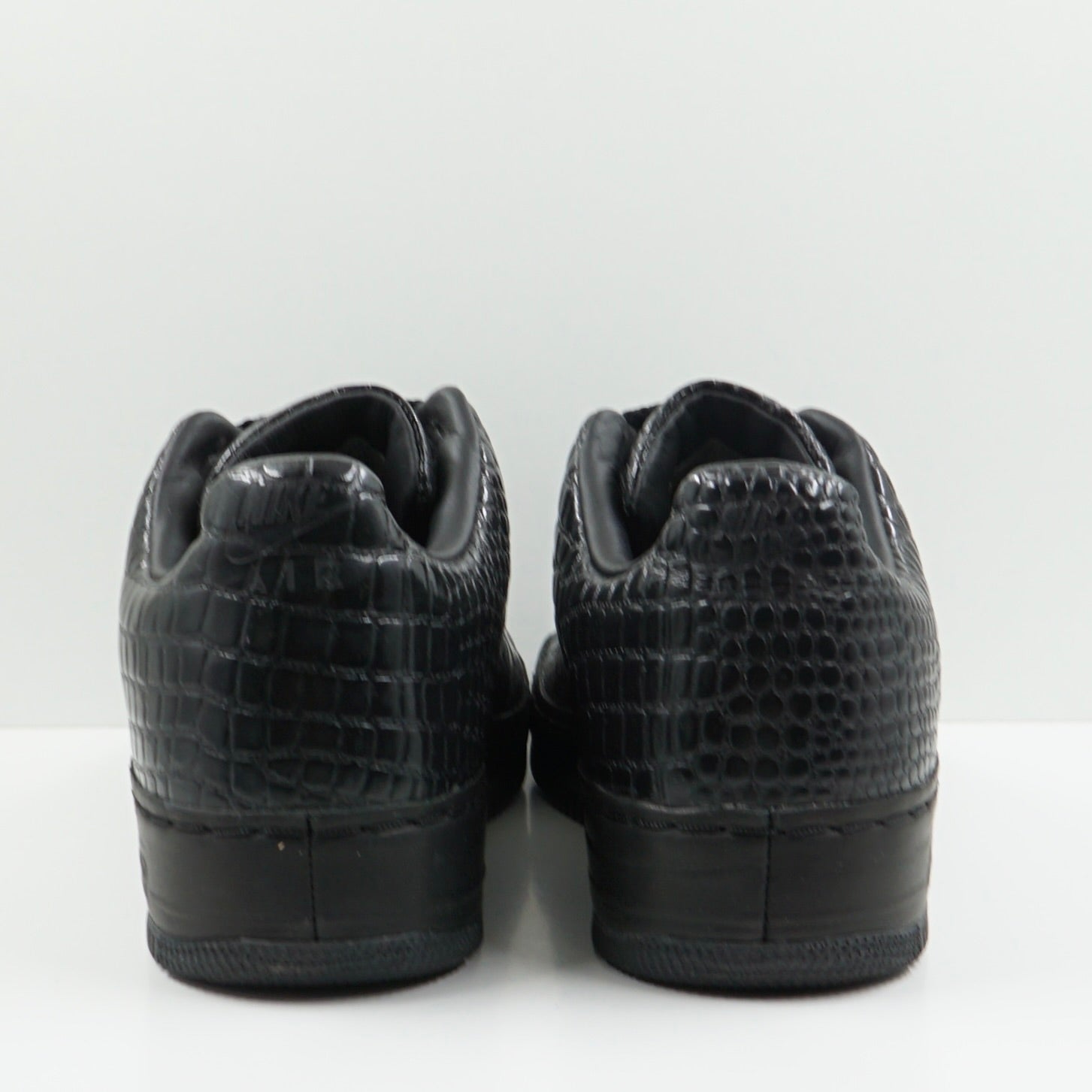 Nike Air Force 1 Low Supreme Black Croc