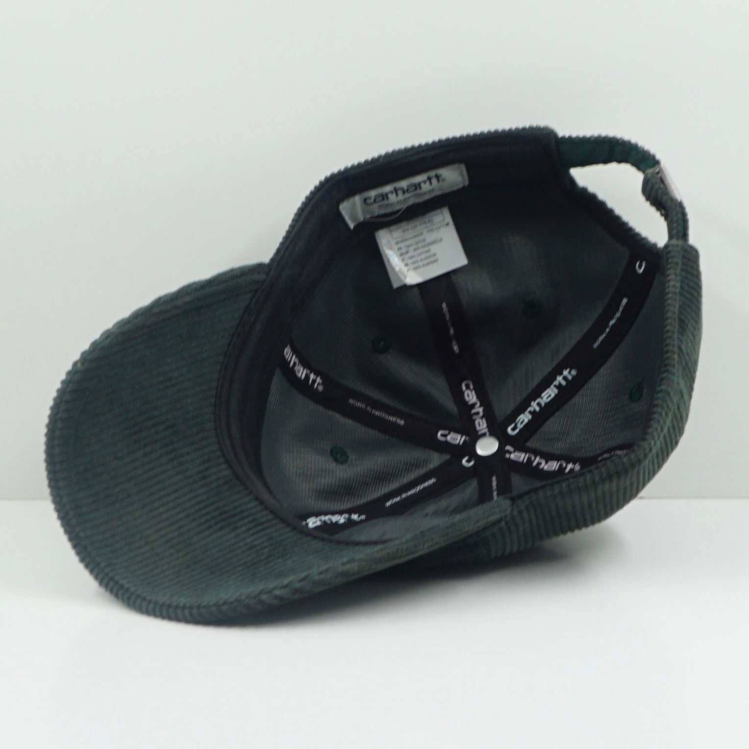 Carhartt Corduroy Green Harlem Cap