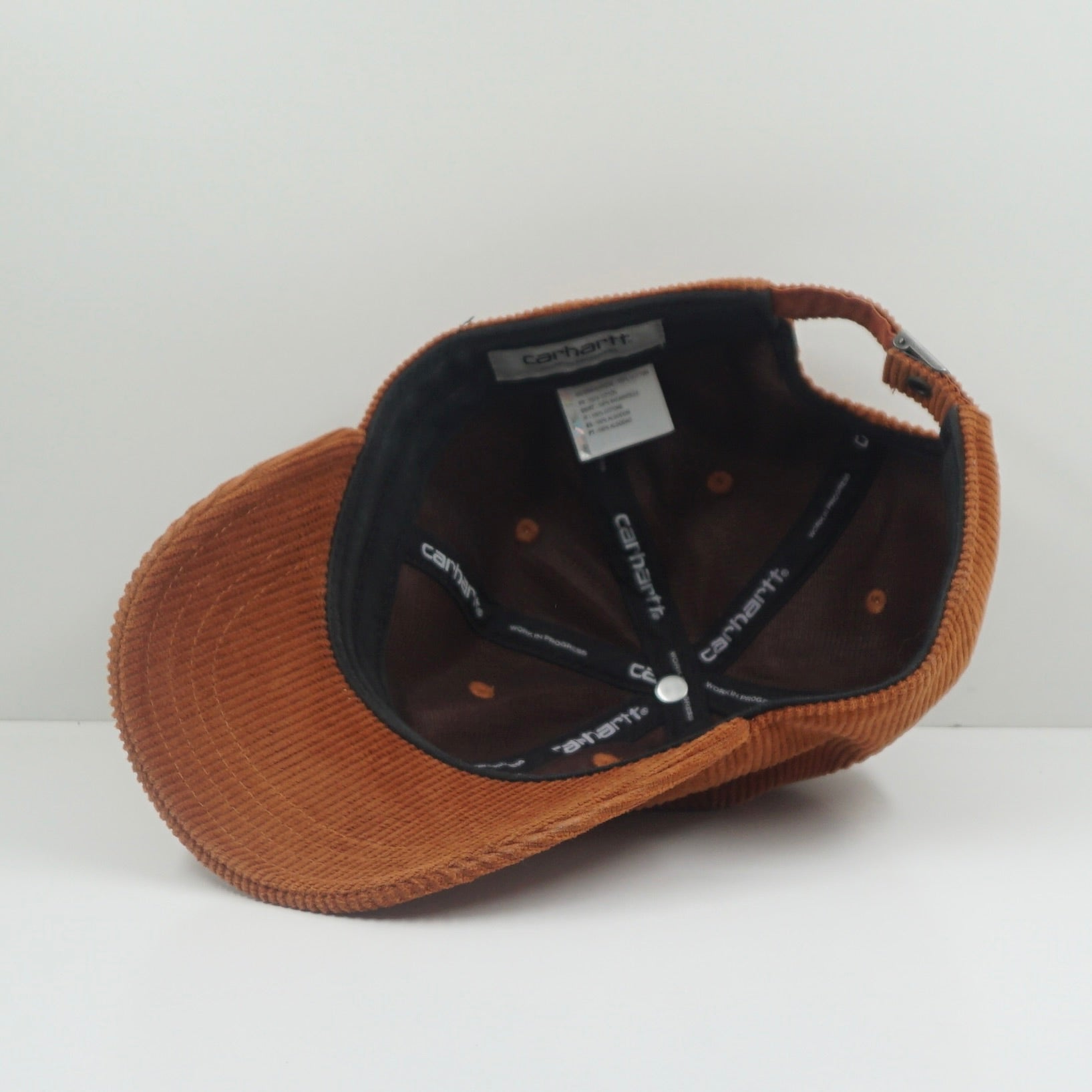 Carhartt Corduroy Brown Harlem Cap