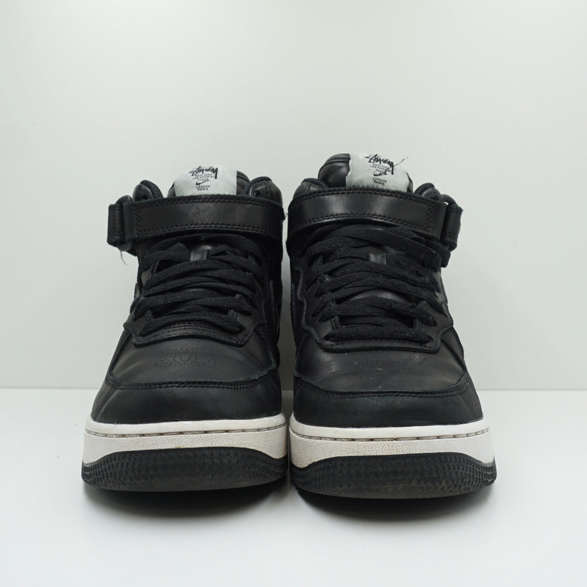 Nike Air Force 1 Mid Stussy Black White