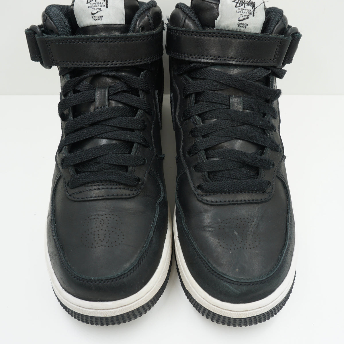 Nike Air Force 1 Mid Stussy Black White