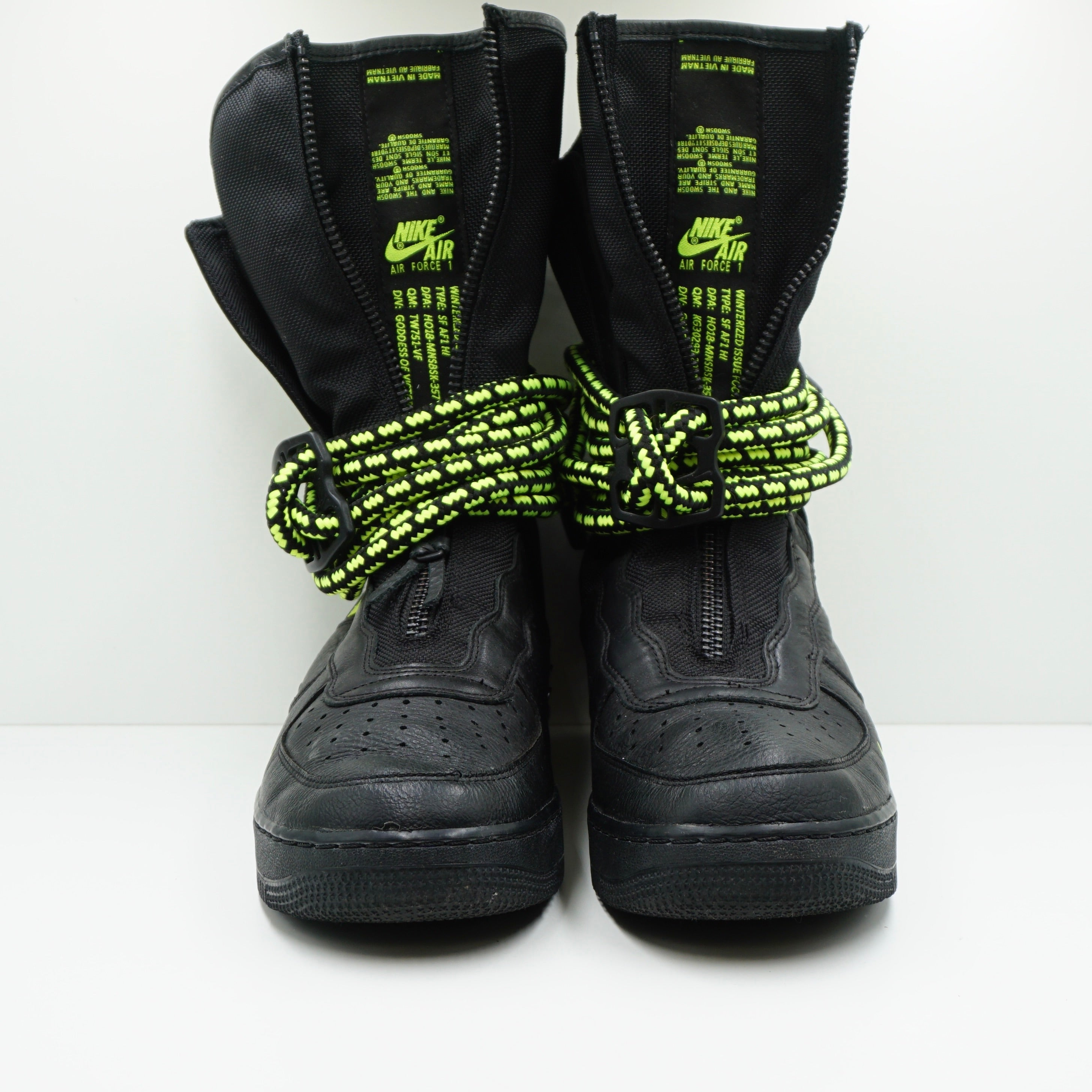 Nike SF Air Force 1 High Black Volt