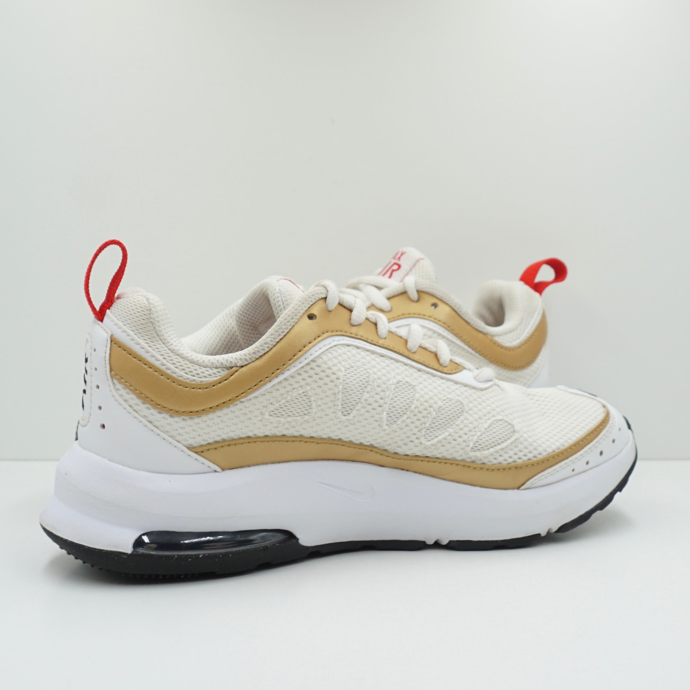 Nike Air Max AP White Metallic Gold Red (W)