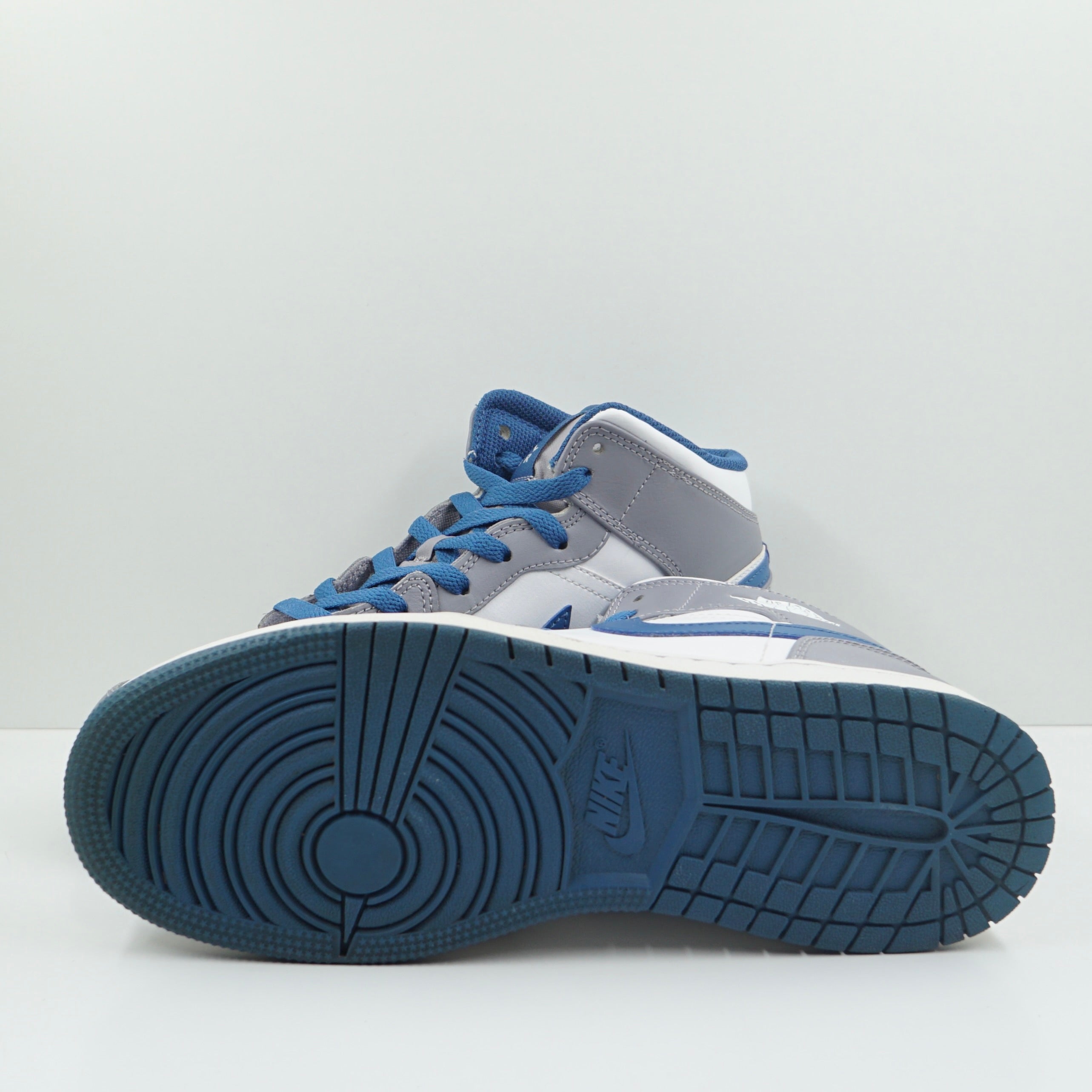 Jordan 1 Mid True Blue Cement (GS)