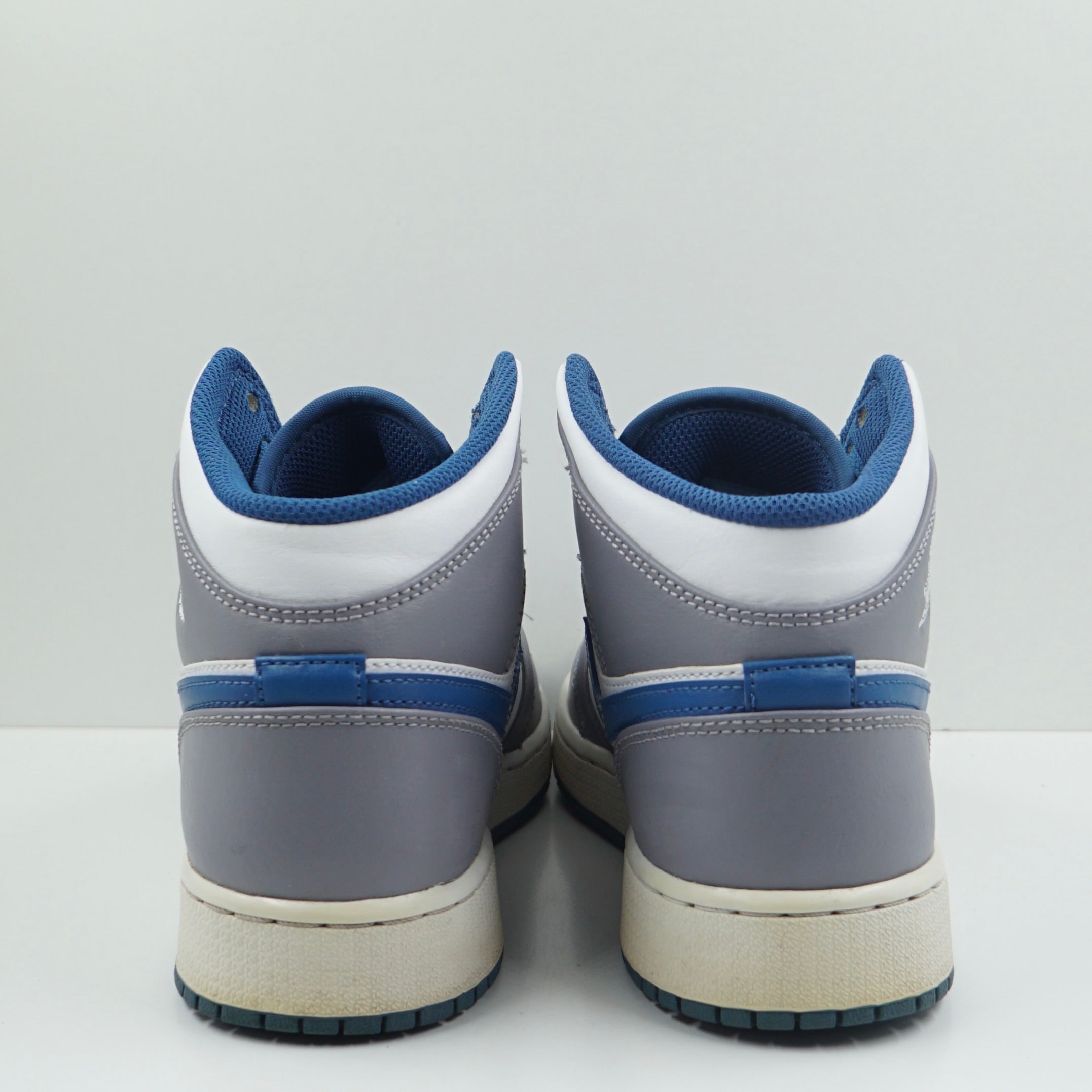 Jordan 1 Mid True Blue Cement (GS)