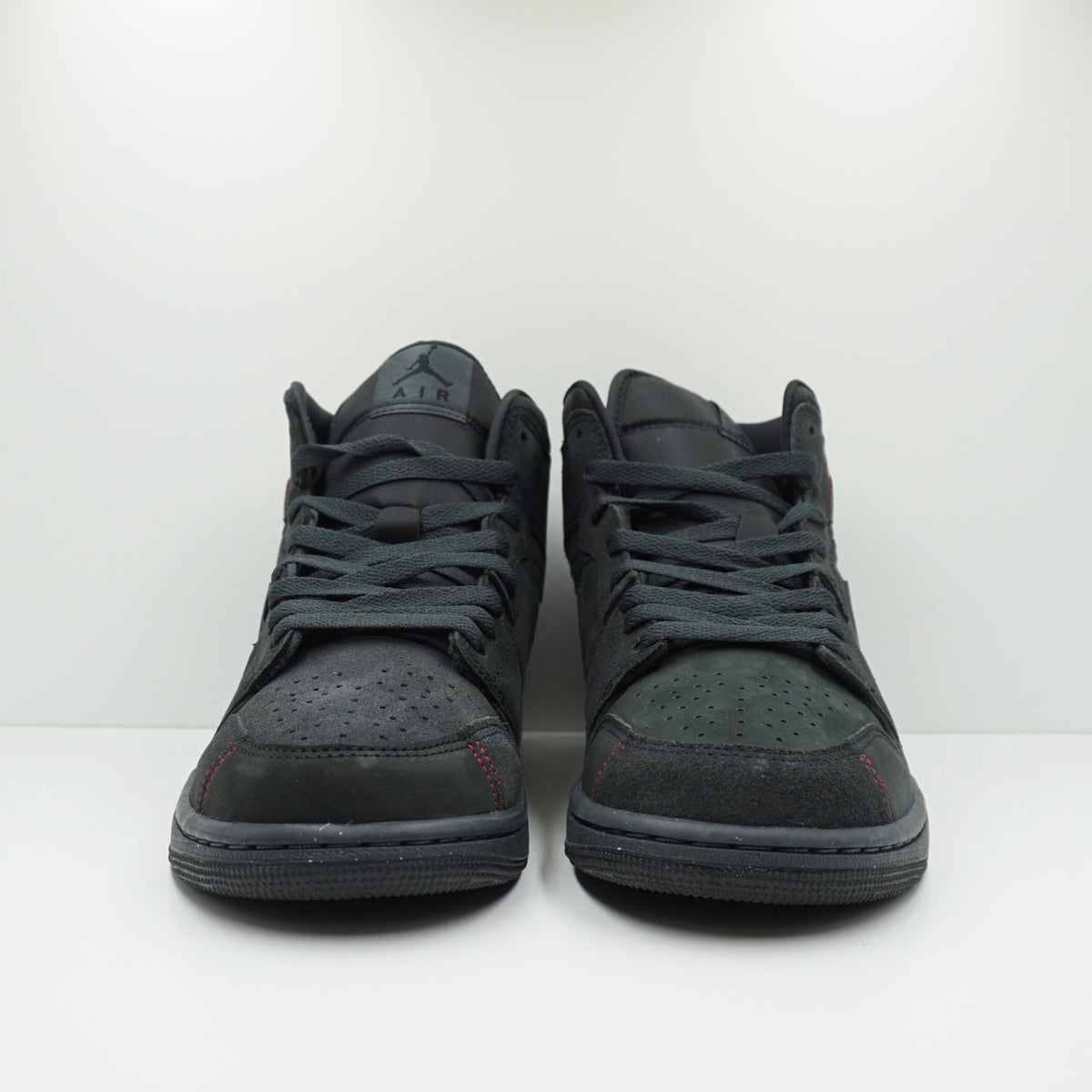 Jordan 1 Mid SE Craft Dark Smoke Red