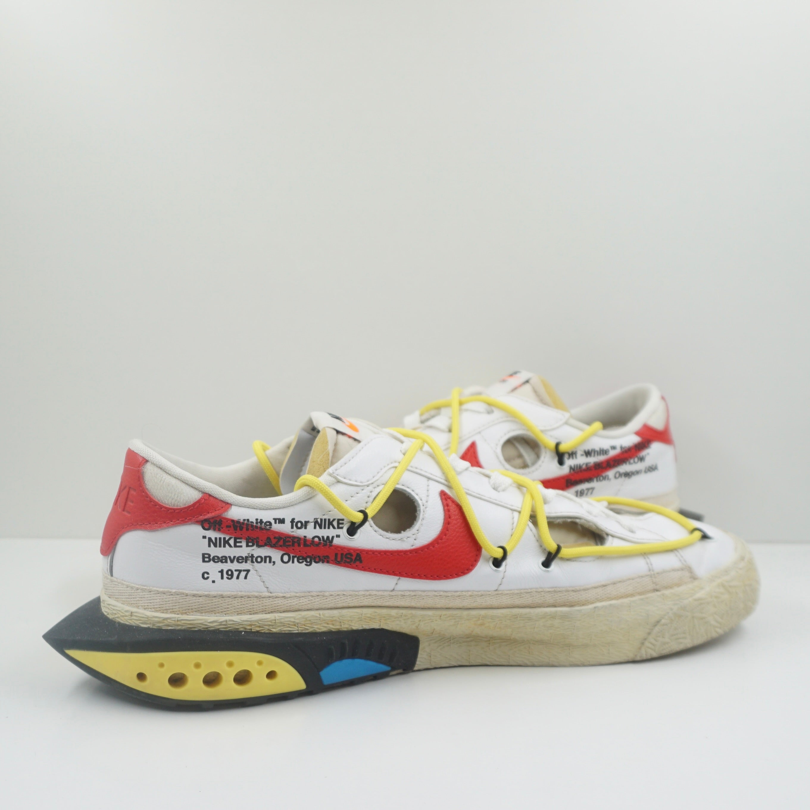 Nike Blazer Low Off-White University Red