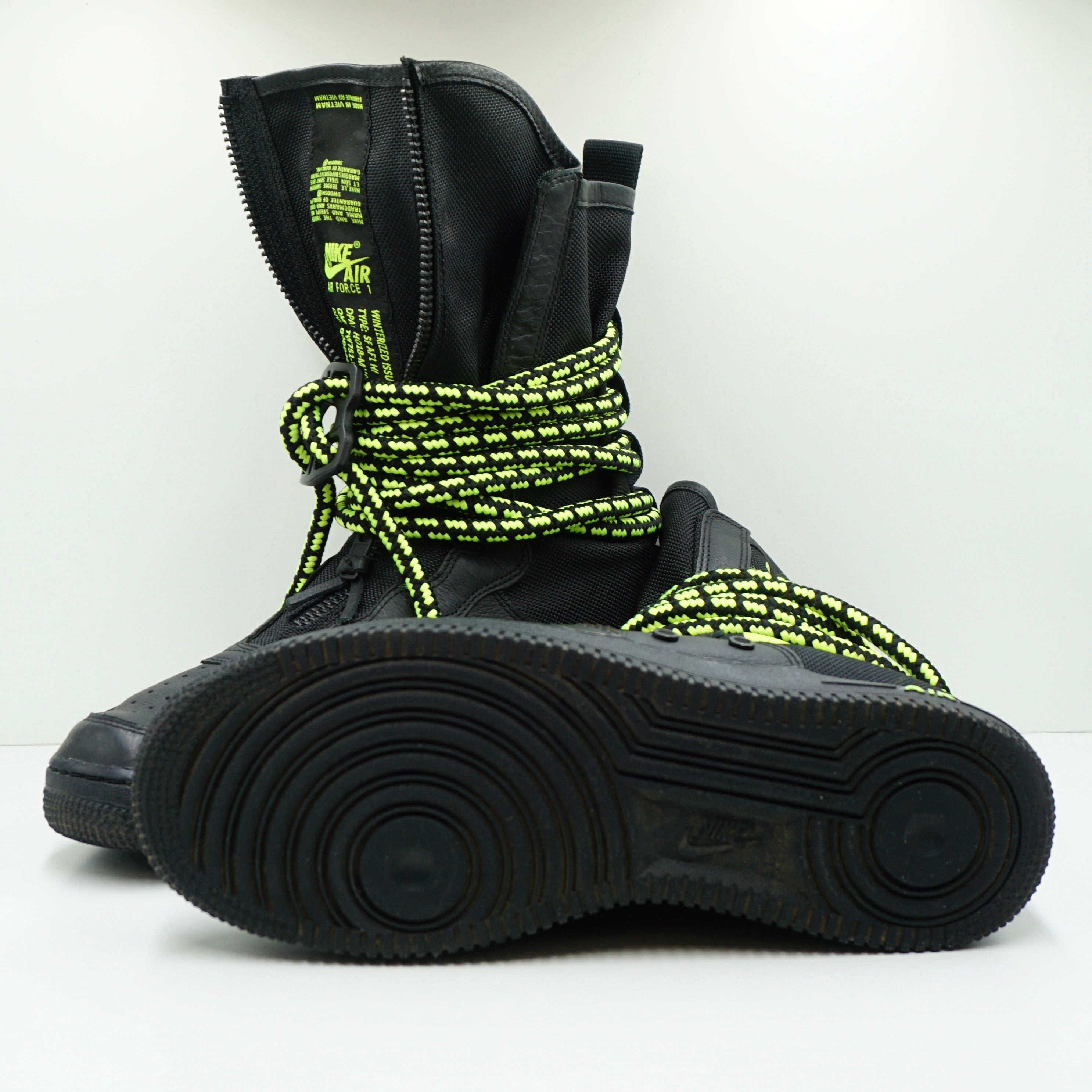 Nike SF Air Force 1 High Black Volt