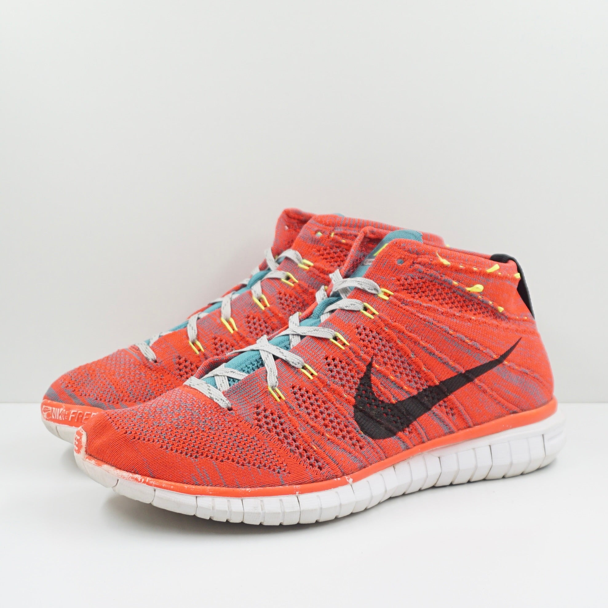 Nike Free Flyknit Chukka Bright Crimson