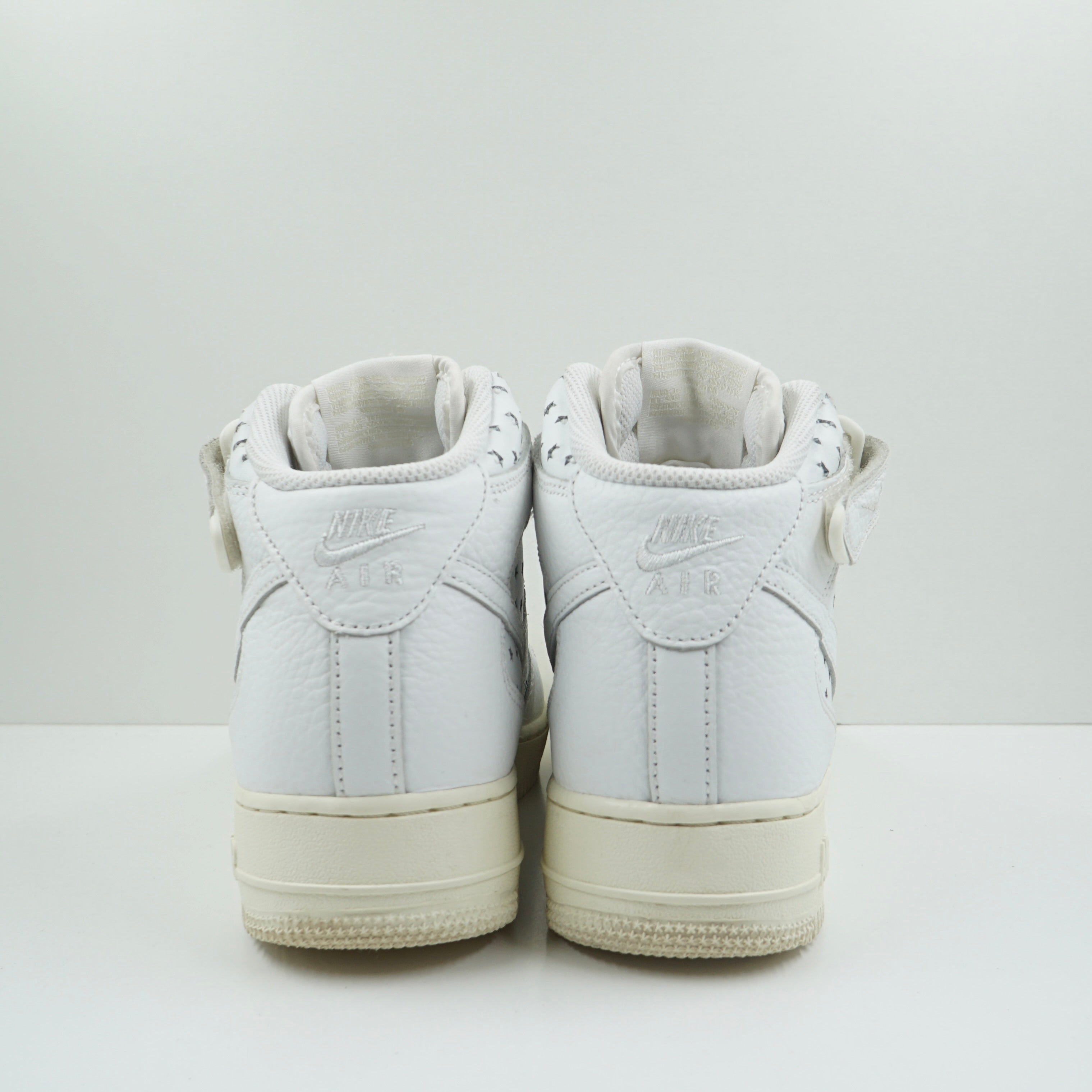 Nike Air Force 1 Mid Cut Out Stars Summit White (W)