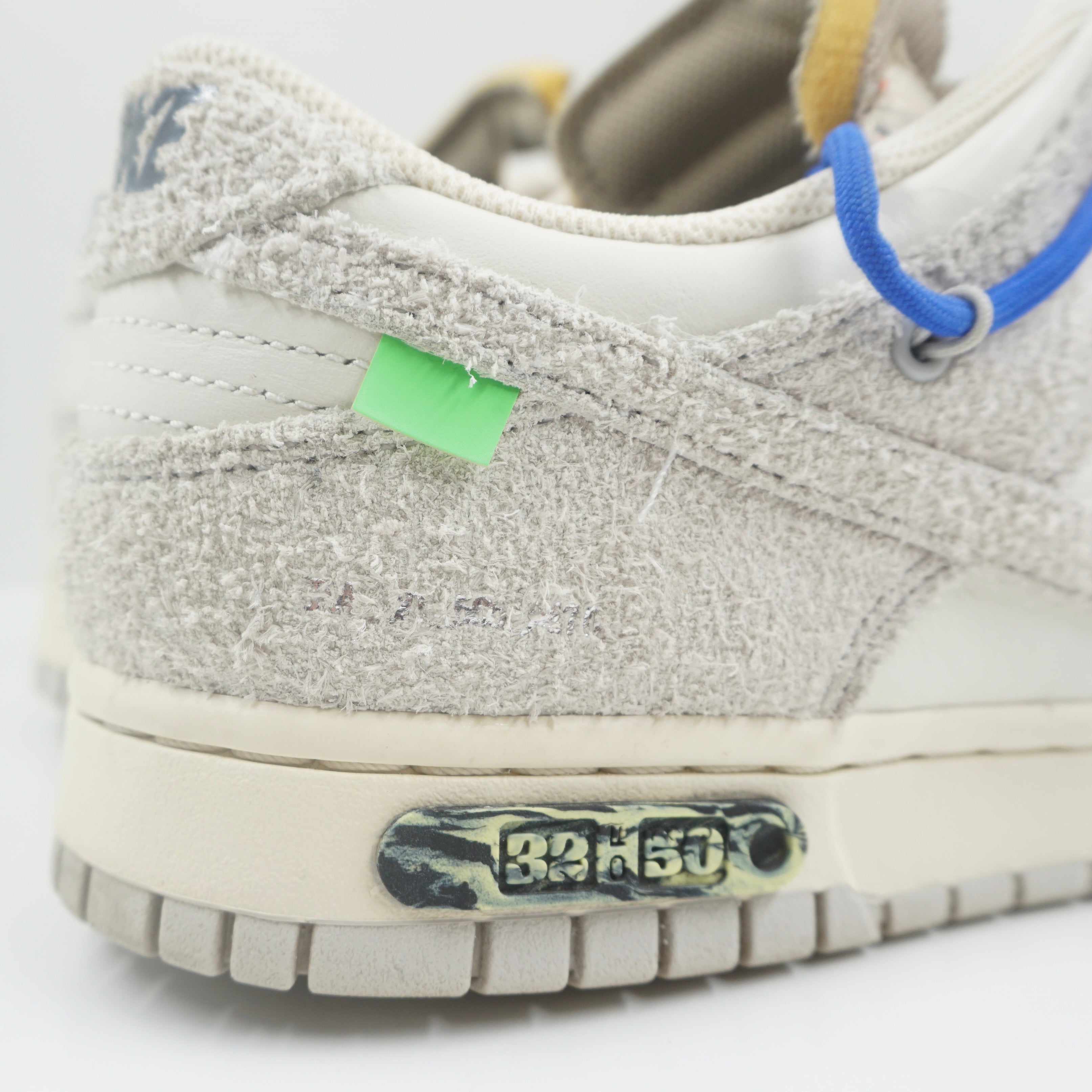 nike dunk off white 32