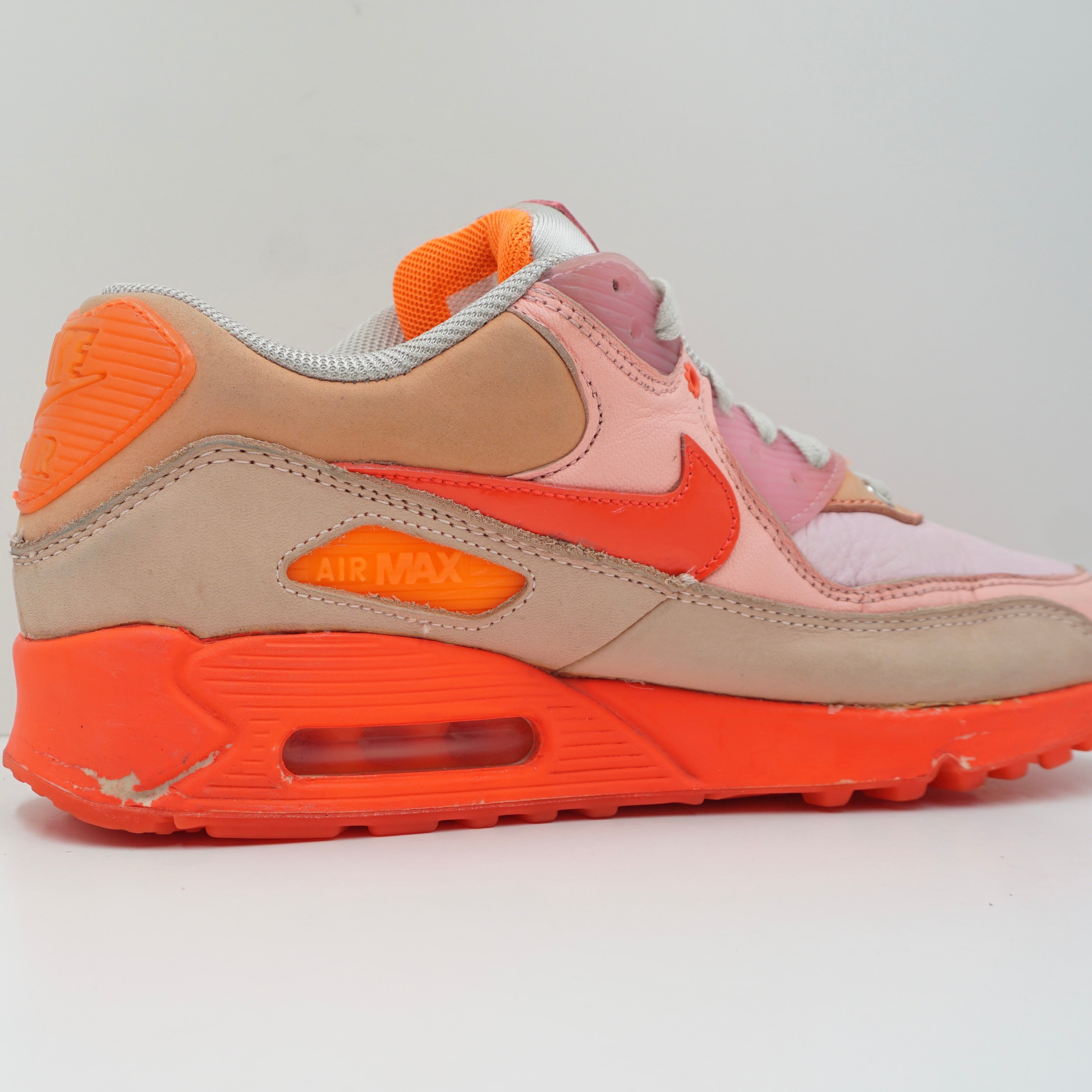 Nike Air Max 90 PRM Platinum Crimson/Bright Purple (W)