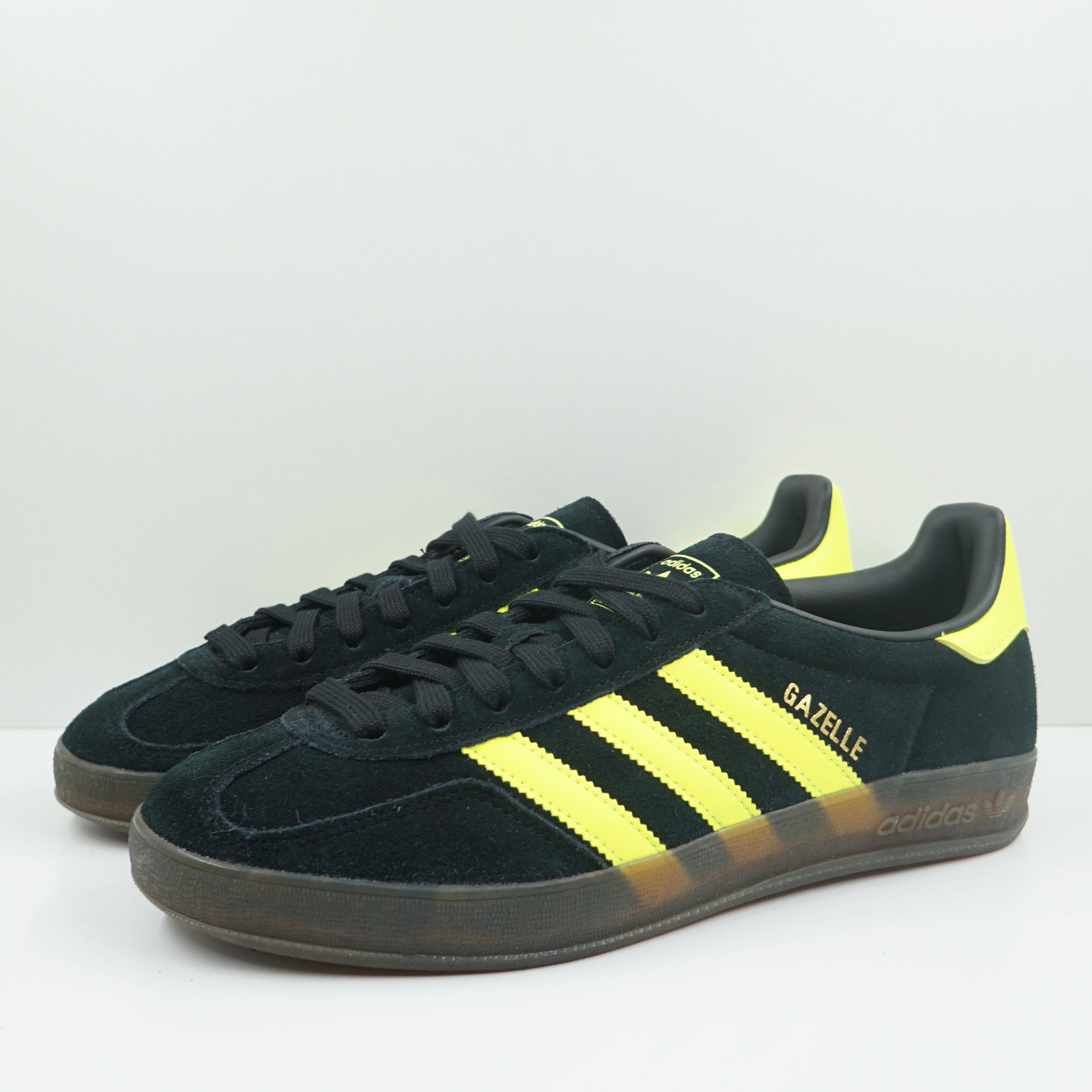 Adidas Gazelle Indoor Core Black Solar Yellow Cloud White