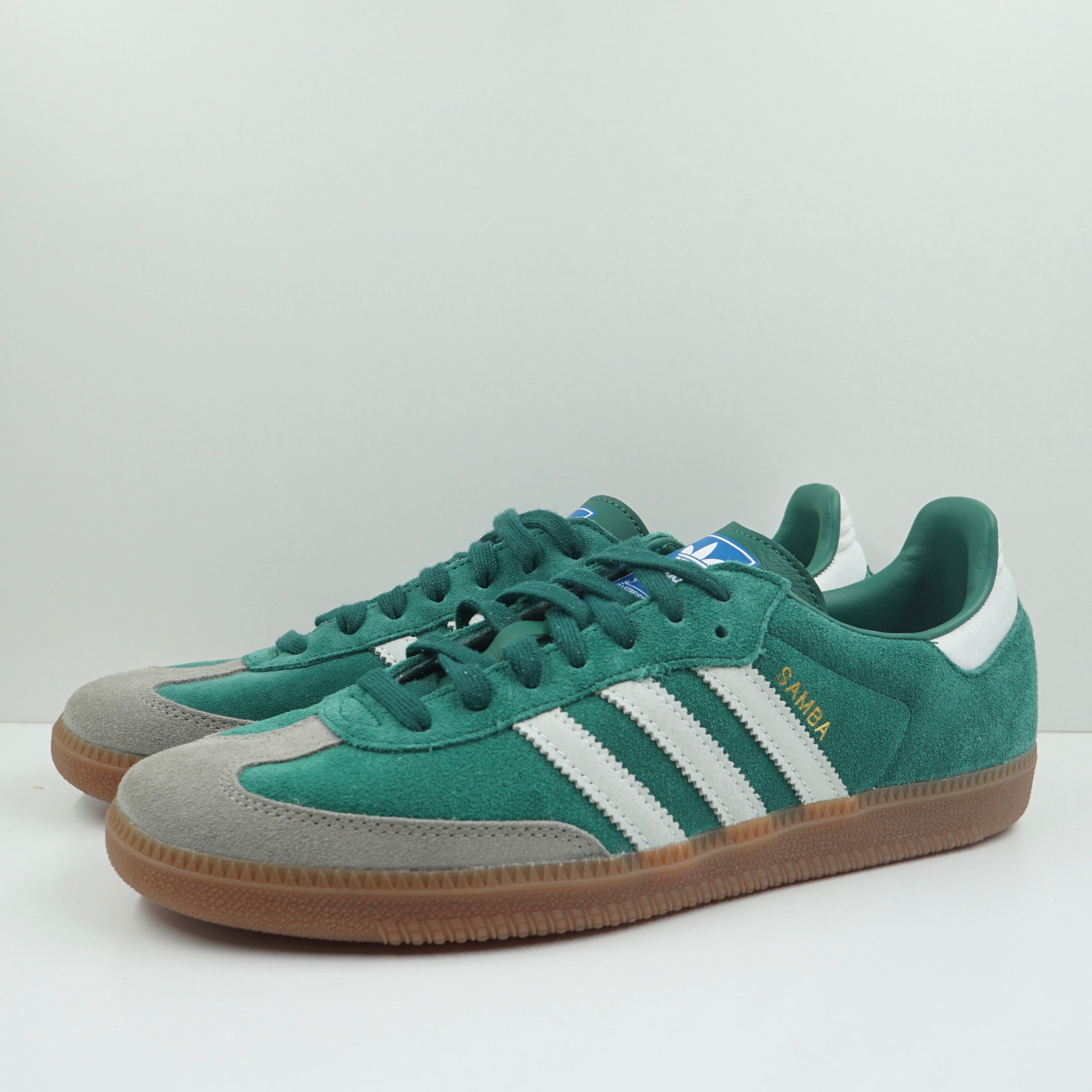 Adidas Samba OG Collegiate Green Gum Grey Toe