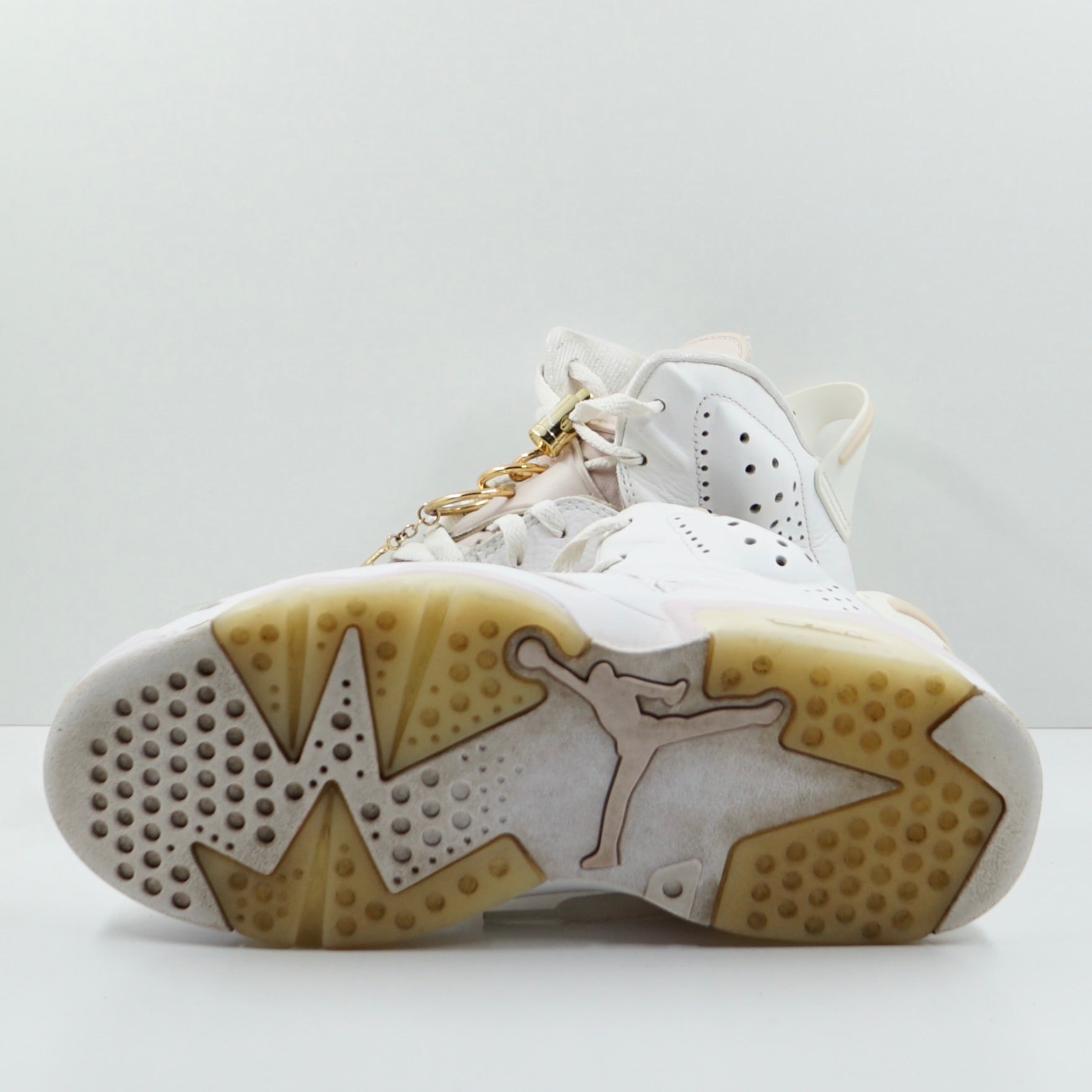 Jordan 6 Retro Gold Hoops (W)