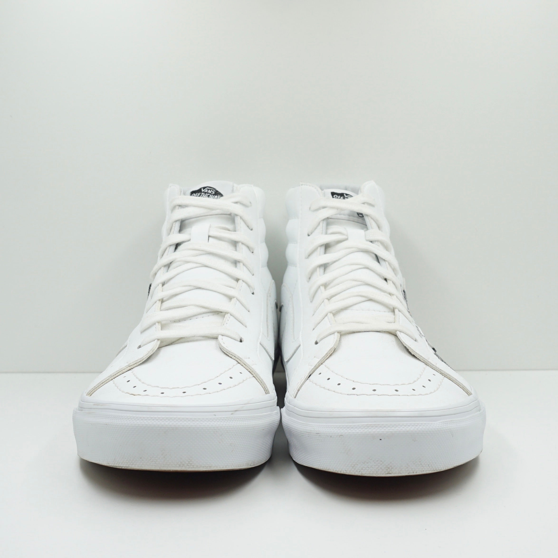 Vans Sk8-Hi White Custom