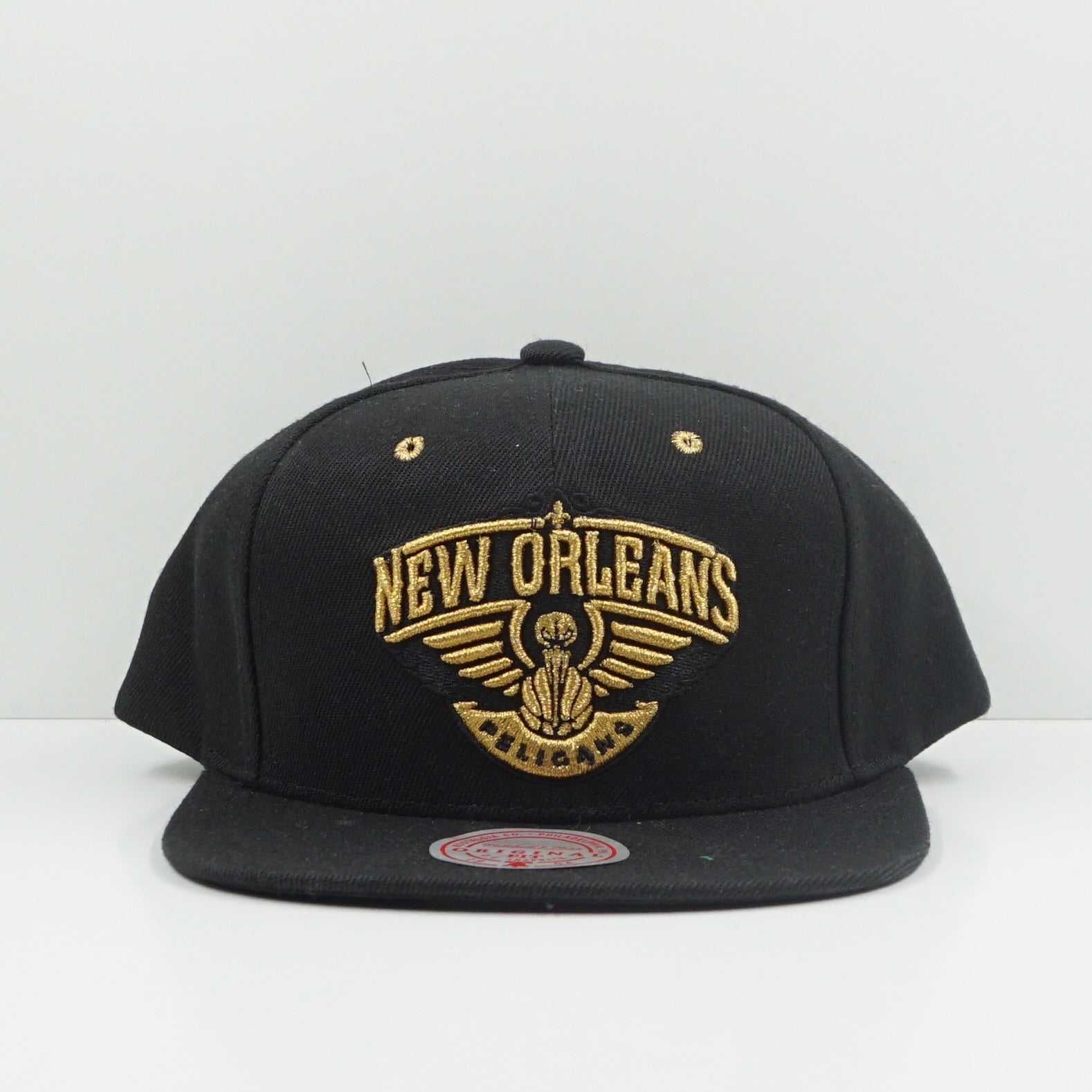 Mitchell & Ness New Orleans Pelicans Fools Gold Snapback Cap