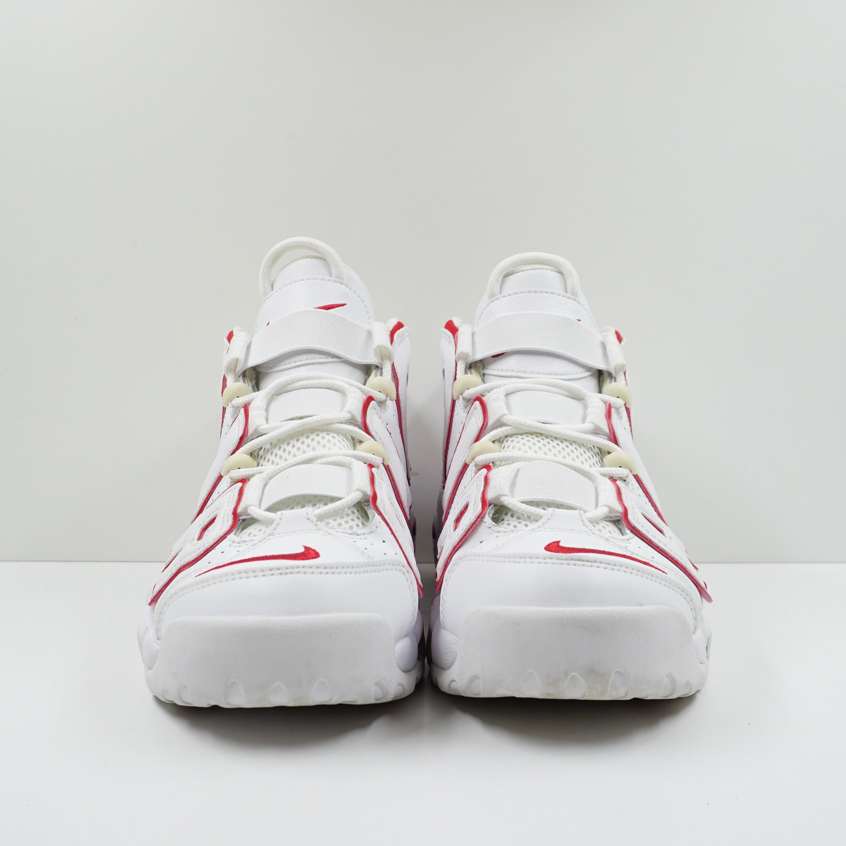 Nike Air More Uptempo White Varsity Red Outline (2018/2021)