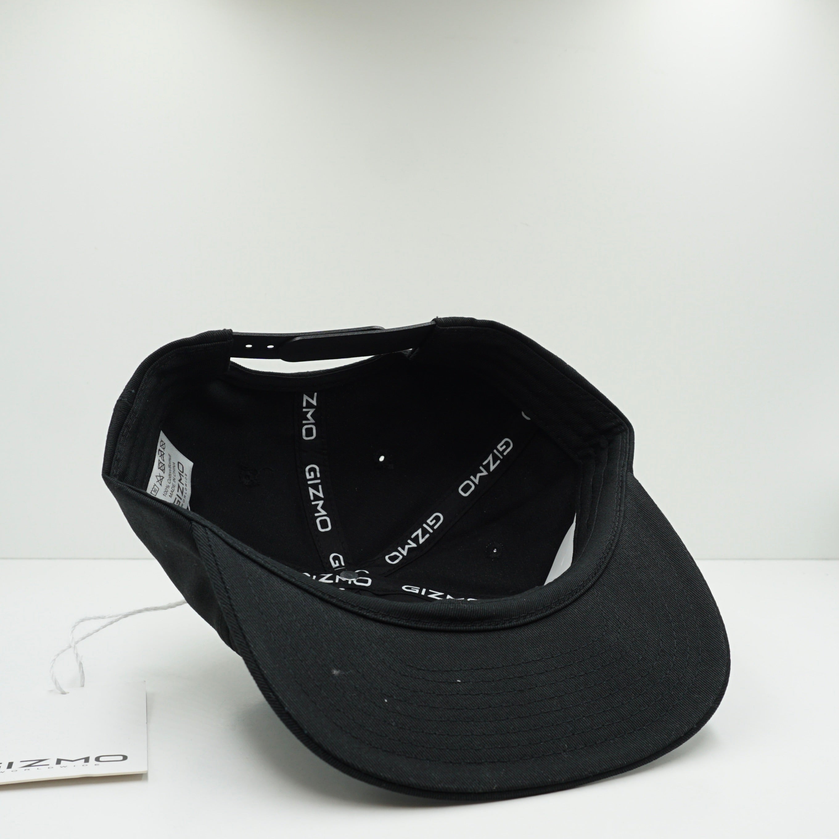 Gizmo Worldwide Black Snapback Cap