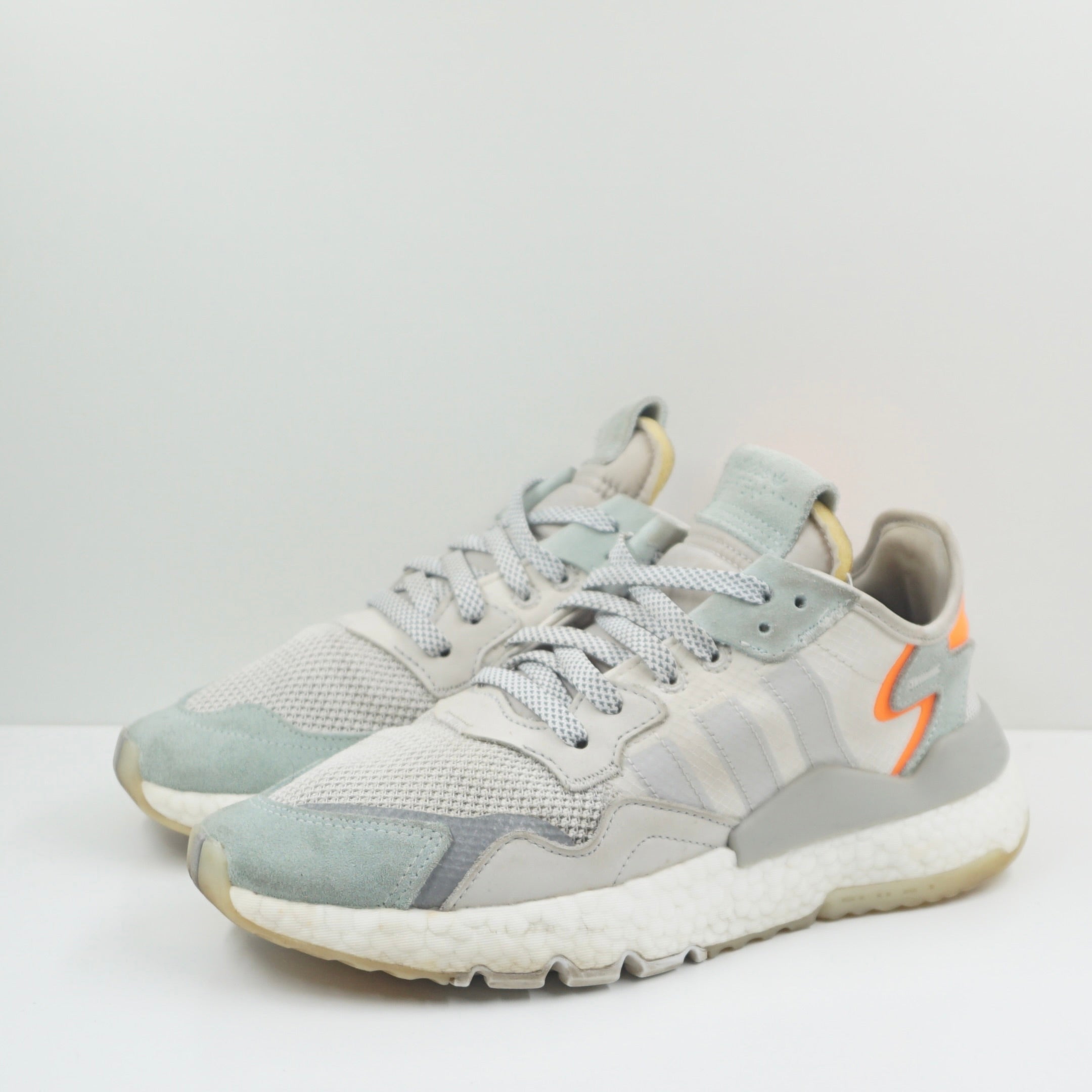 Adidas Nite Jogger Grey One Vapour Green