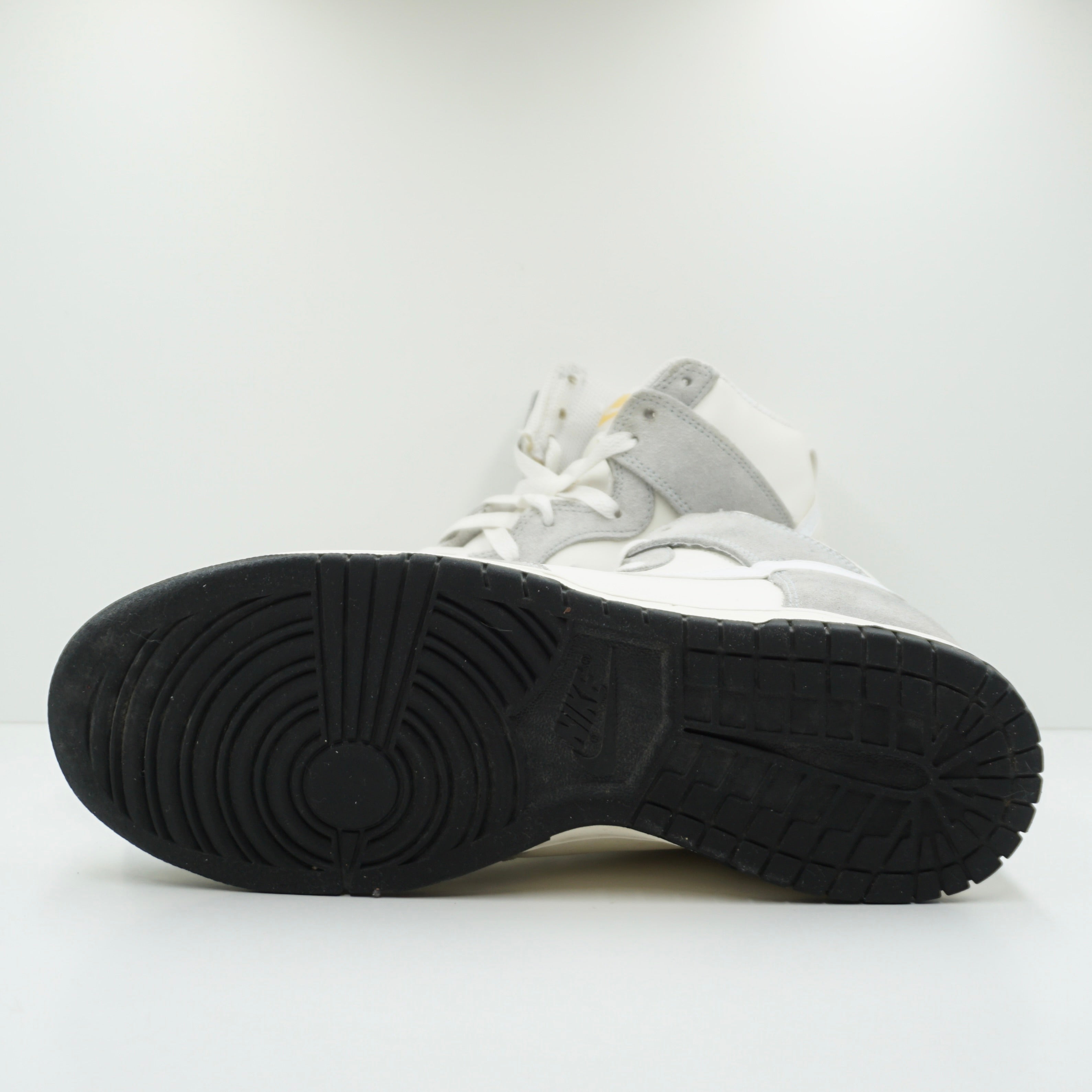 Nike Dunk High Retro Sail Pure Platinum Black White