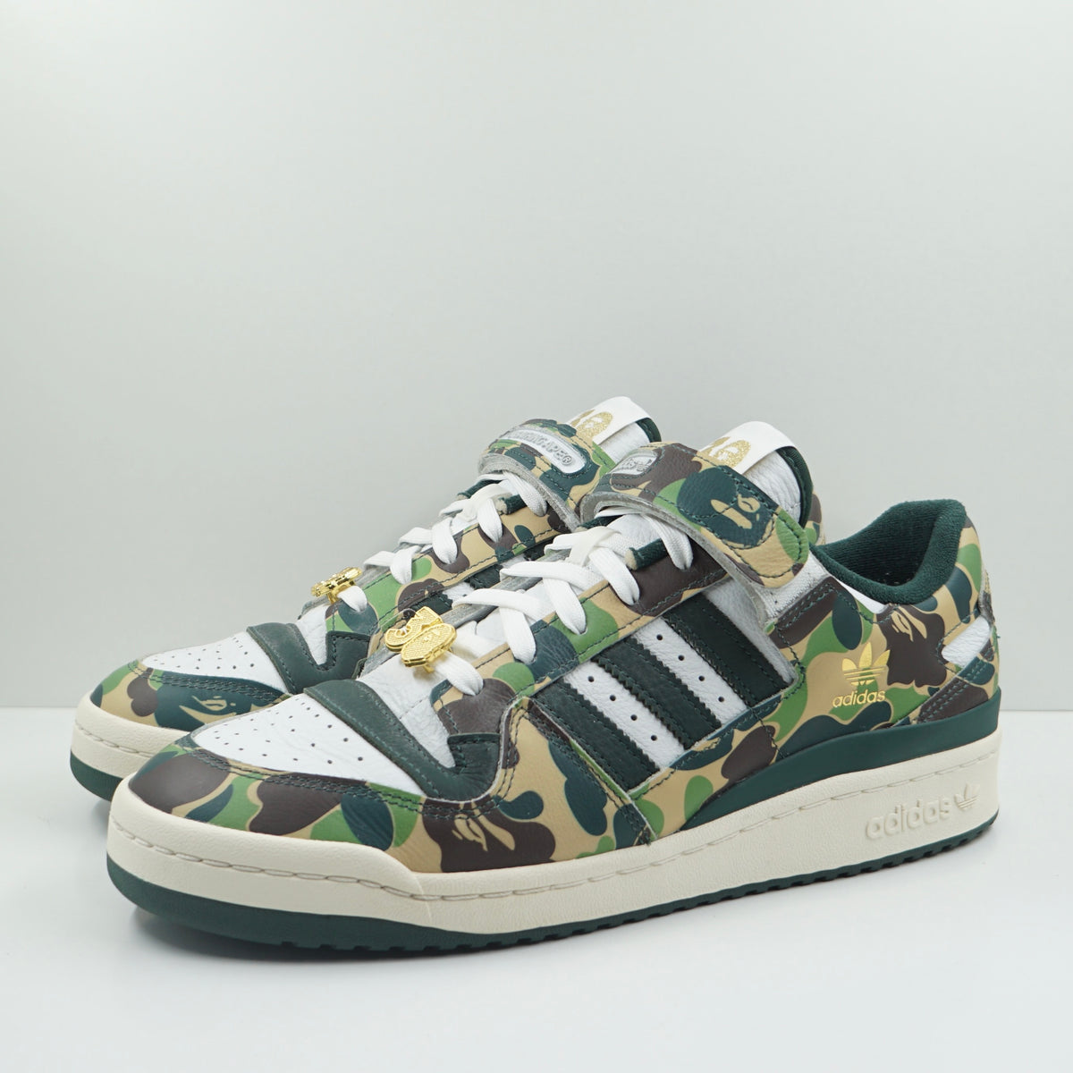 Adidas Forum 84 Low Bape 30th Anniversary Green Camo