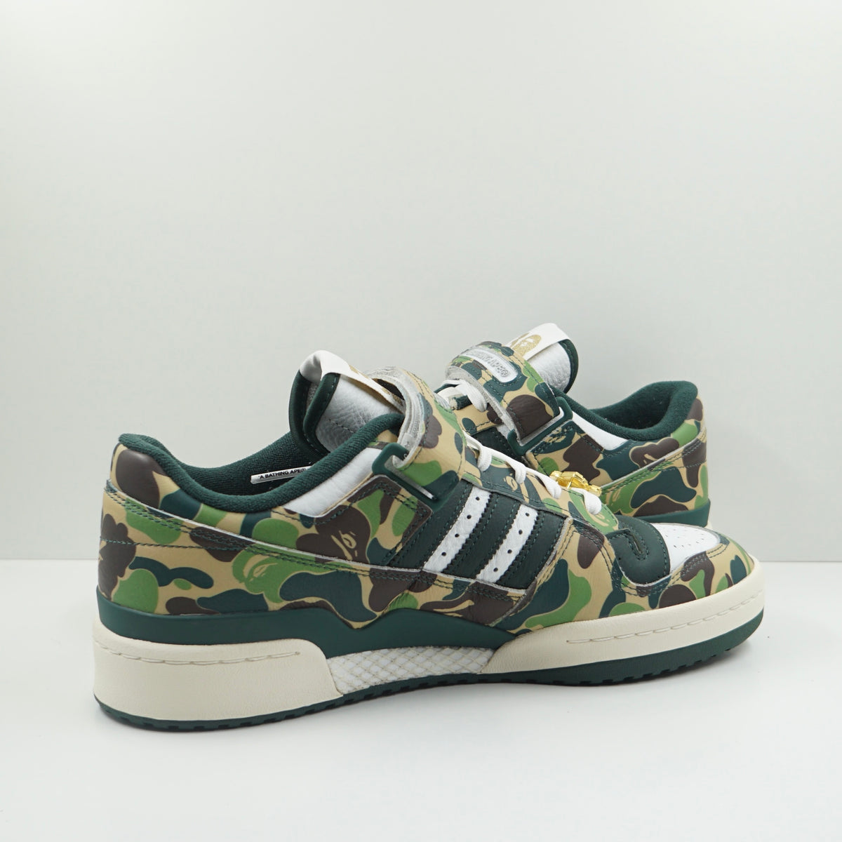 Adidas Forum 84 Low Bape 30th Anniversary Green Camo