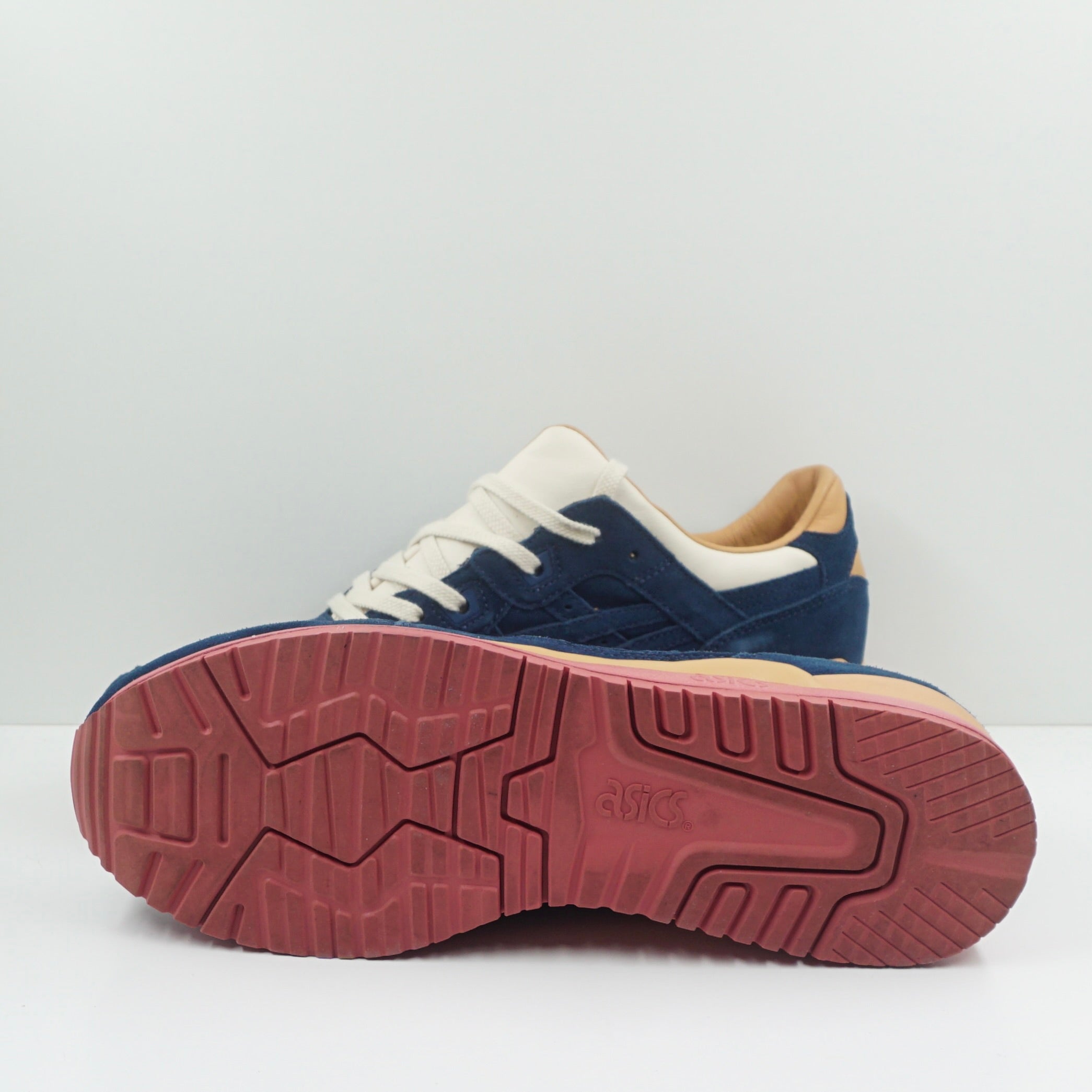 Asics Gel-Lyte III Packer Shoes x J. Crew Navy Buck