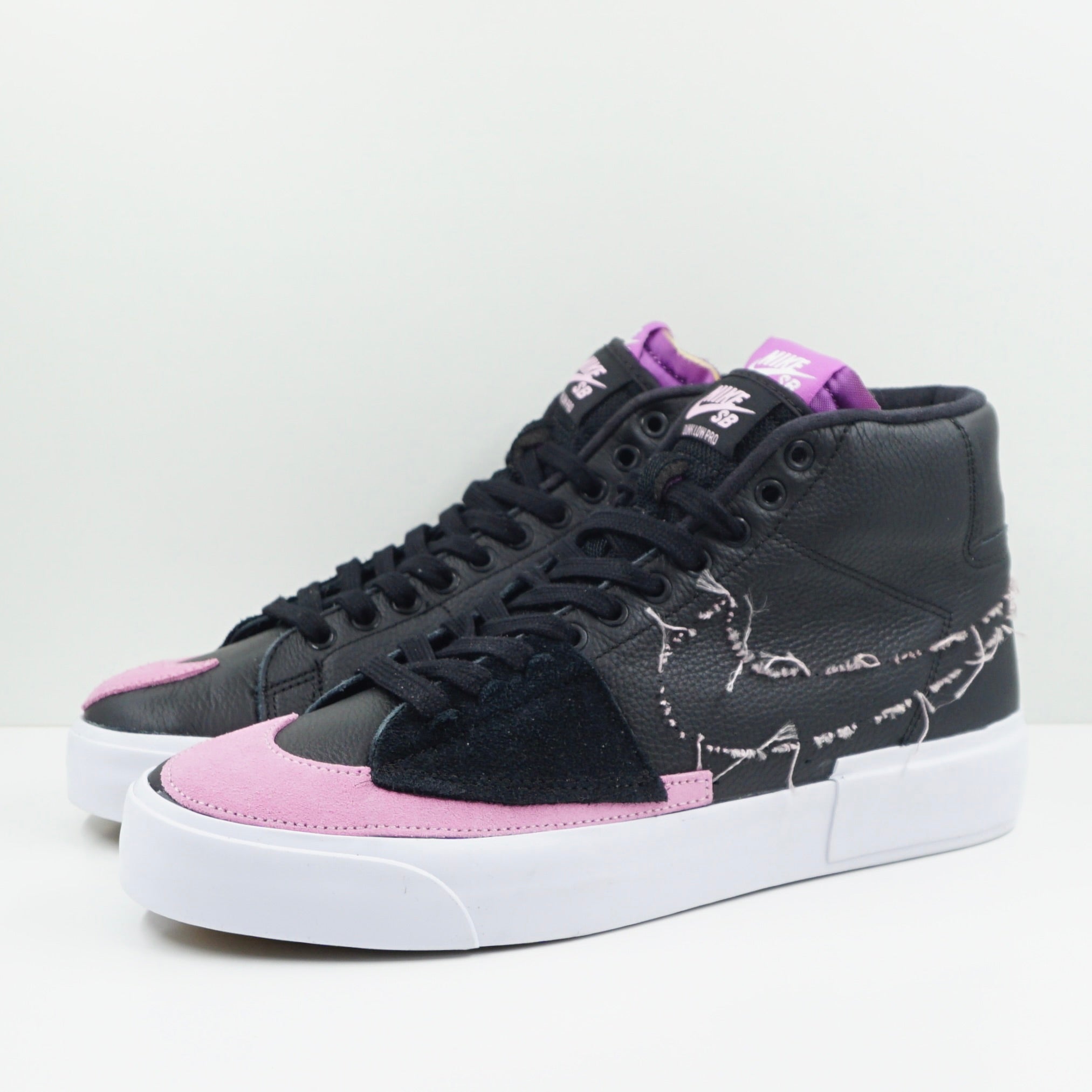 Nike SB Zoom Blazer Mid Edge Black Pink Rise