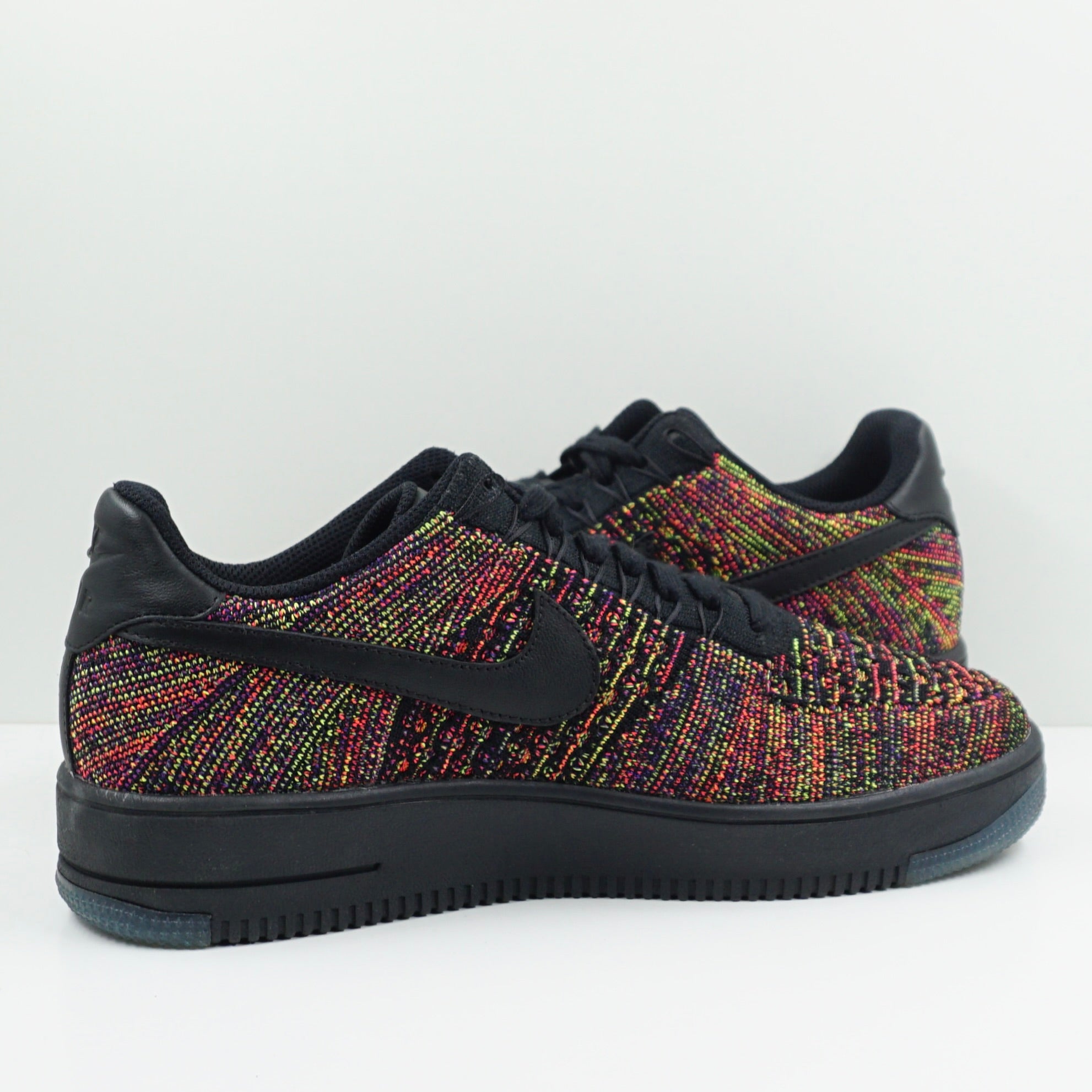 Nike Air Force 1 Low Flyknit Black Multi-Color