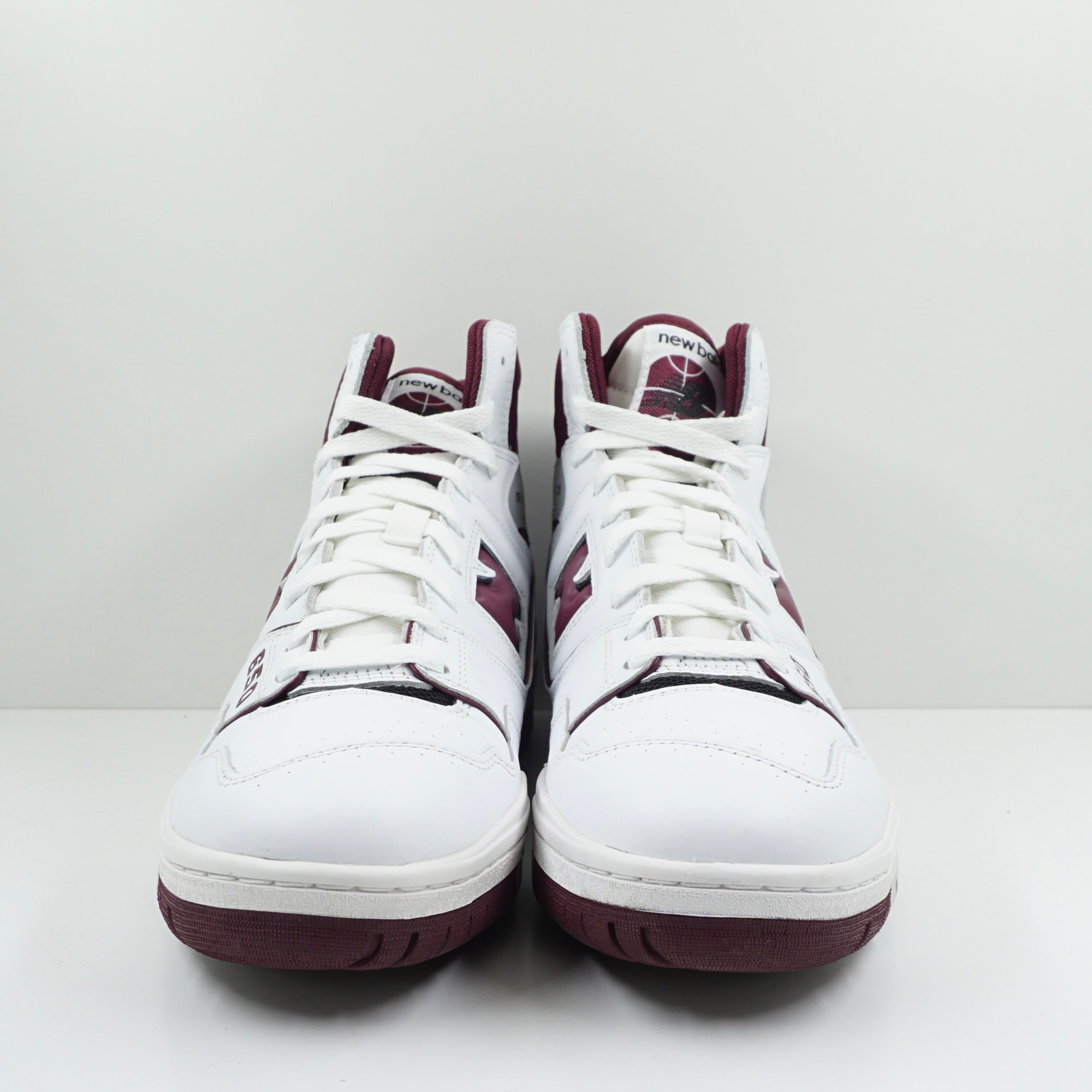 New Balance 650 White Burgundy Raincloud