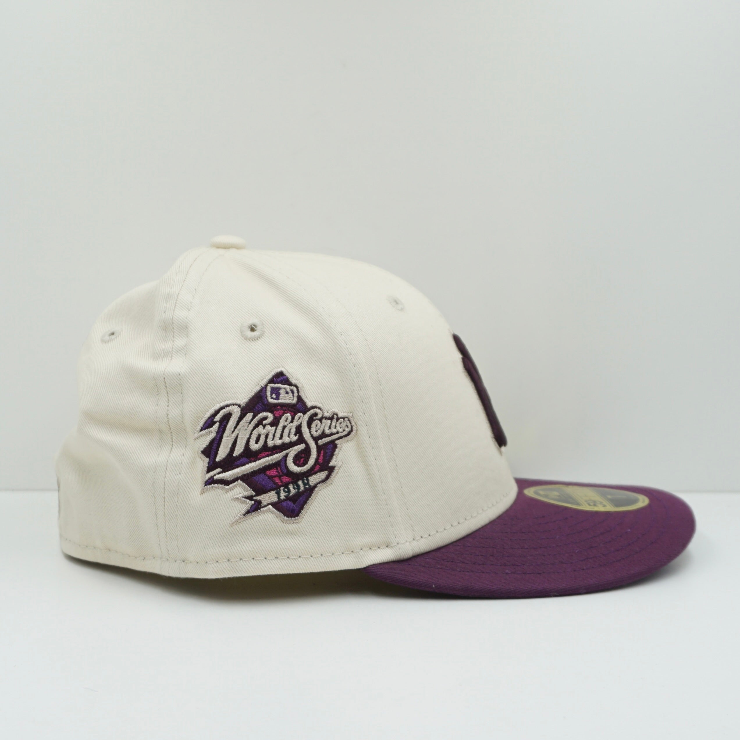 New Era New York Yankees Beige Purple Fitted Cap