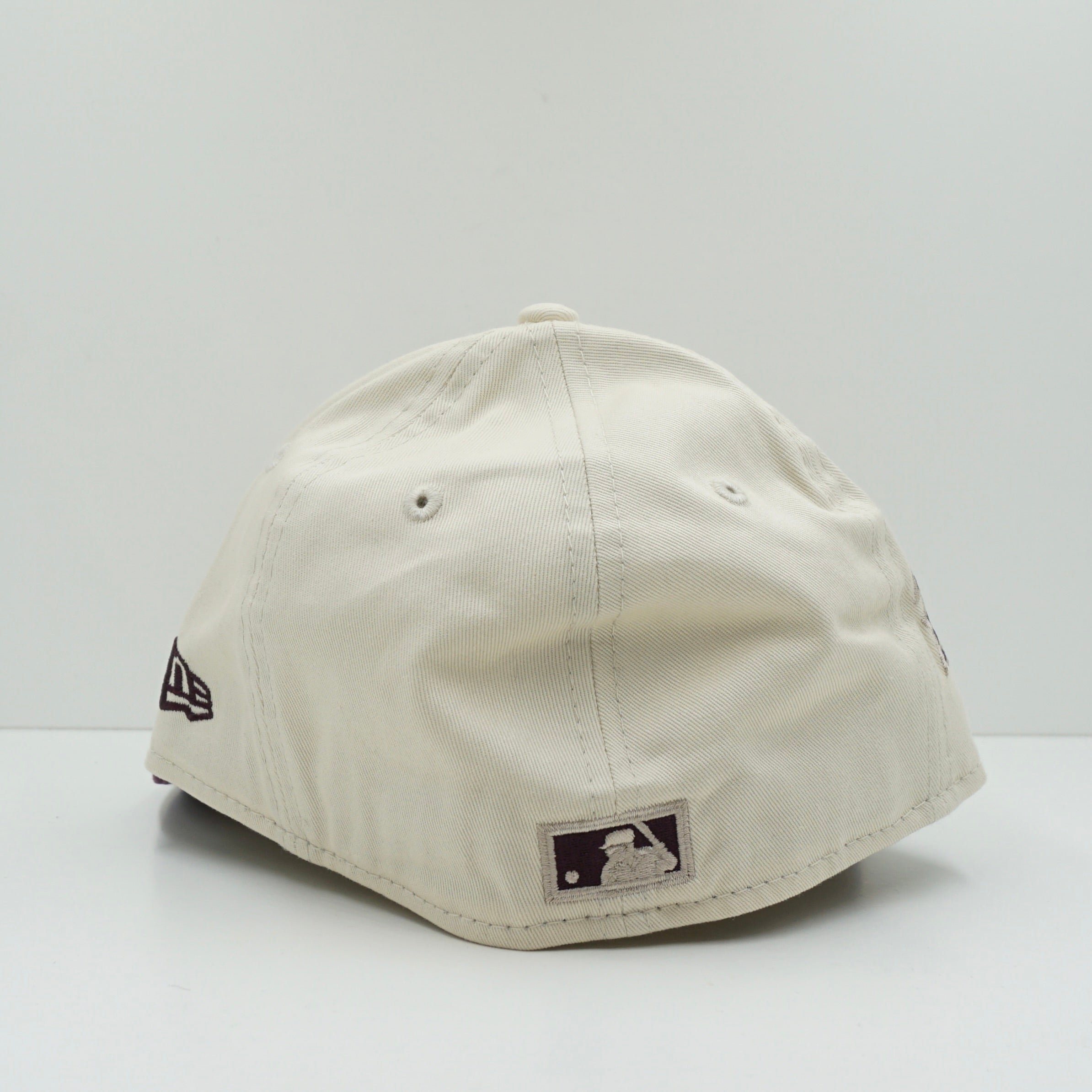 New Era New York Yankees Beige Purple Fitted Cap