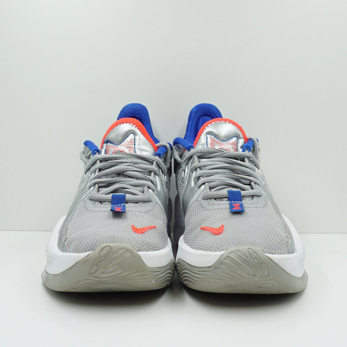 Nike PG 5 Clippers Metallic Silver