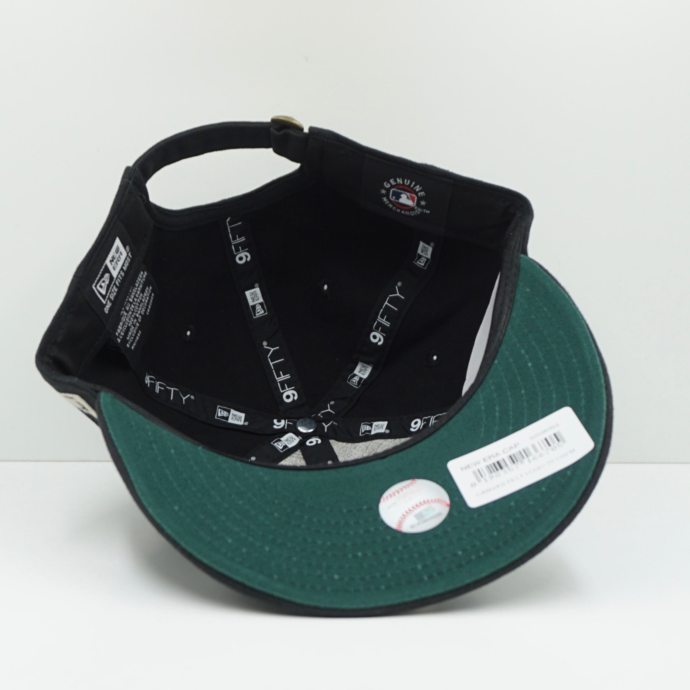 New Era Retro Crown Canvas Felt Logo Baltimore Orioles Black Adjustable Cap