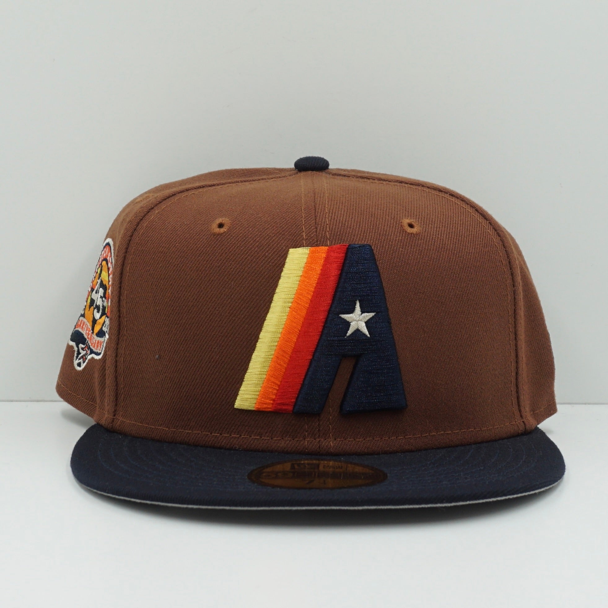 New Era Harvest 17202 Houston Astros Brown Fitted Cap