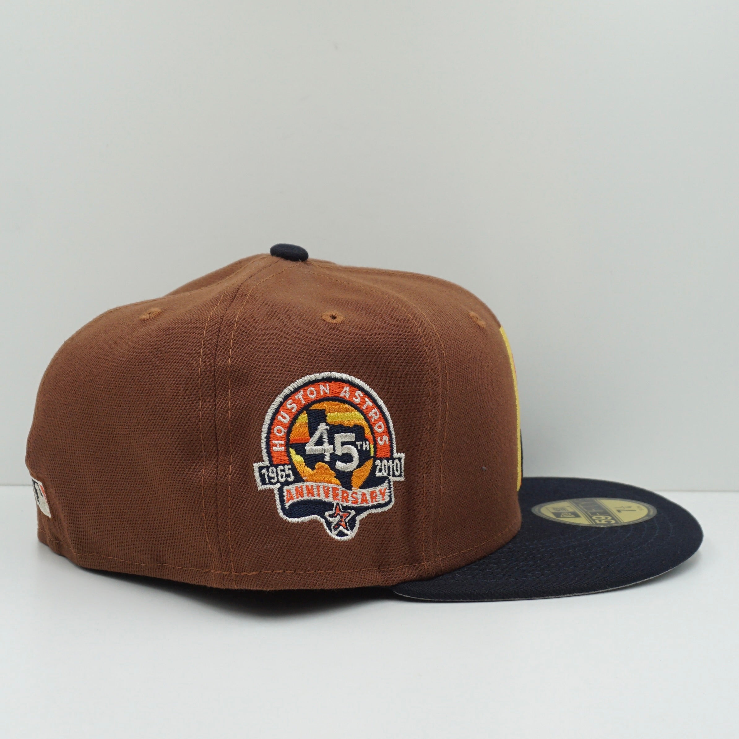 New Era Harvest 17202 Houston Astros Brown Fitted Cap